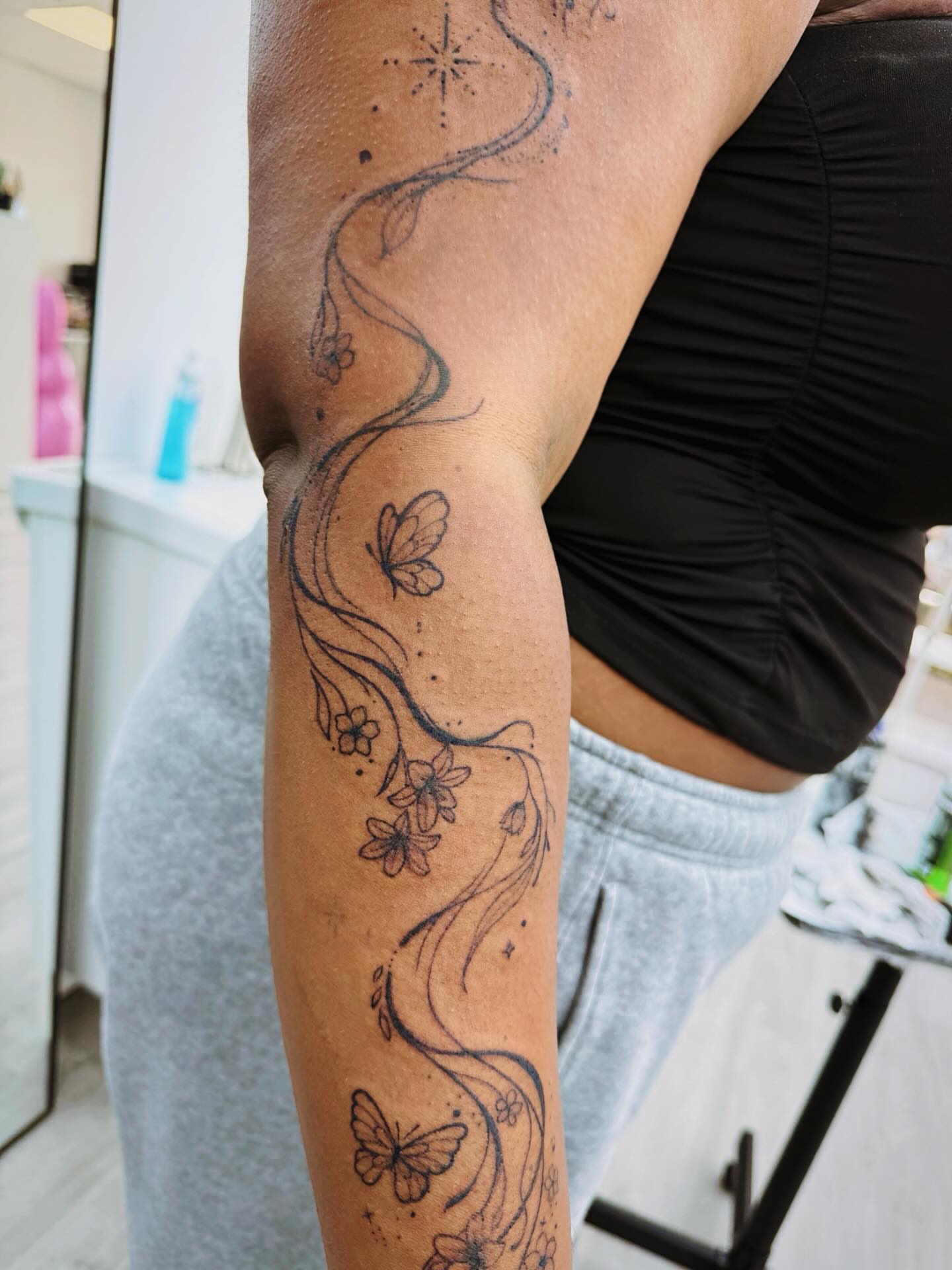 Tattoo by @real_street_tattoos — black_and_grey