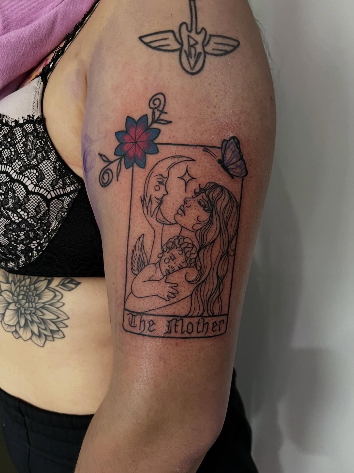 Tattoo by @natasha.p.tattoos — black_and_grey