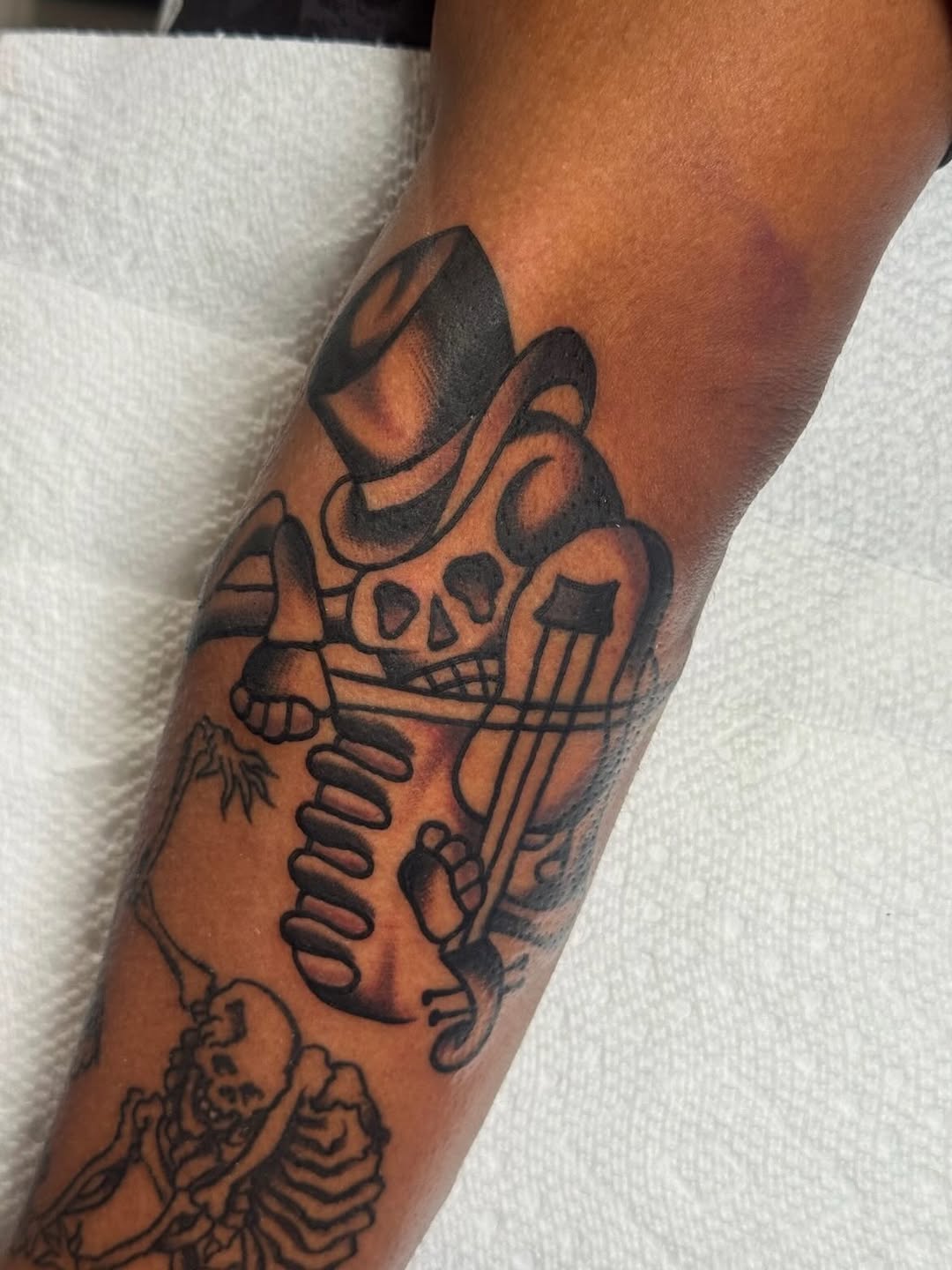 Tattoo by @charlieotattoos — black_and_grey, realism