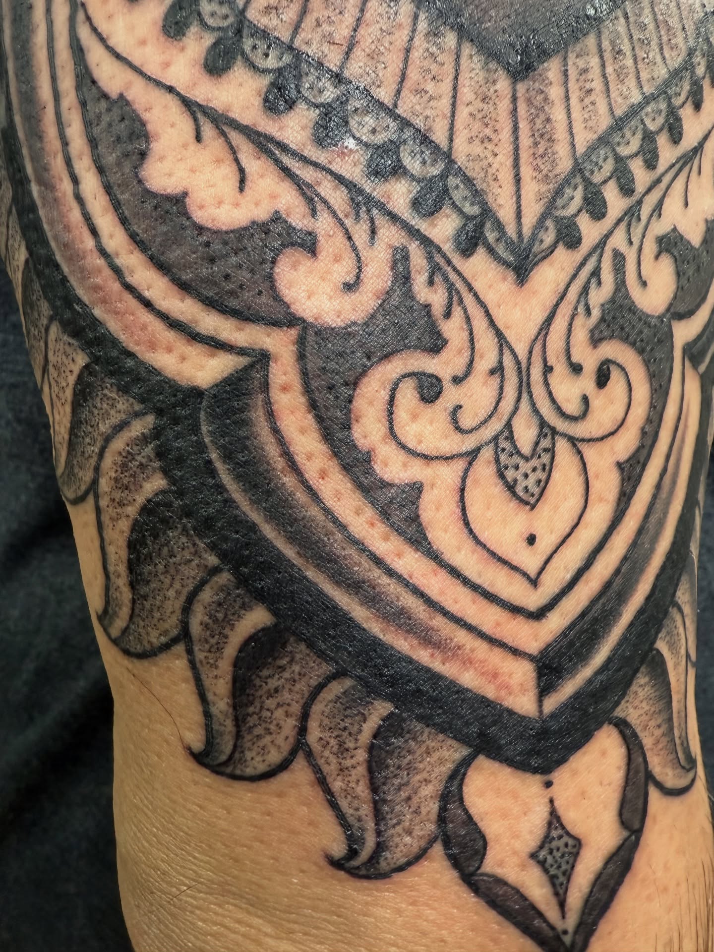 Tattoo by @artbyb_sitc — black_and_grey