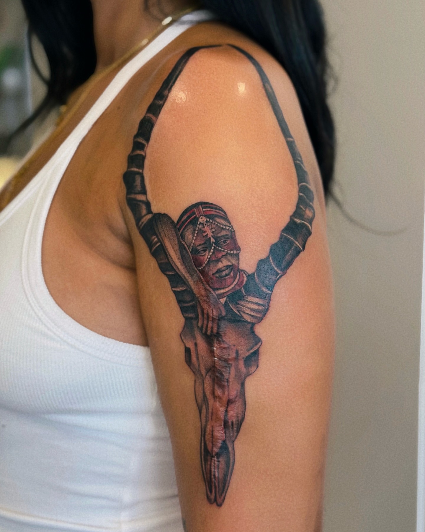 Tattoo by @mjtattoonyc — realism, dark_realism