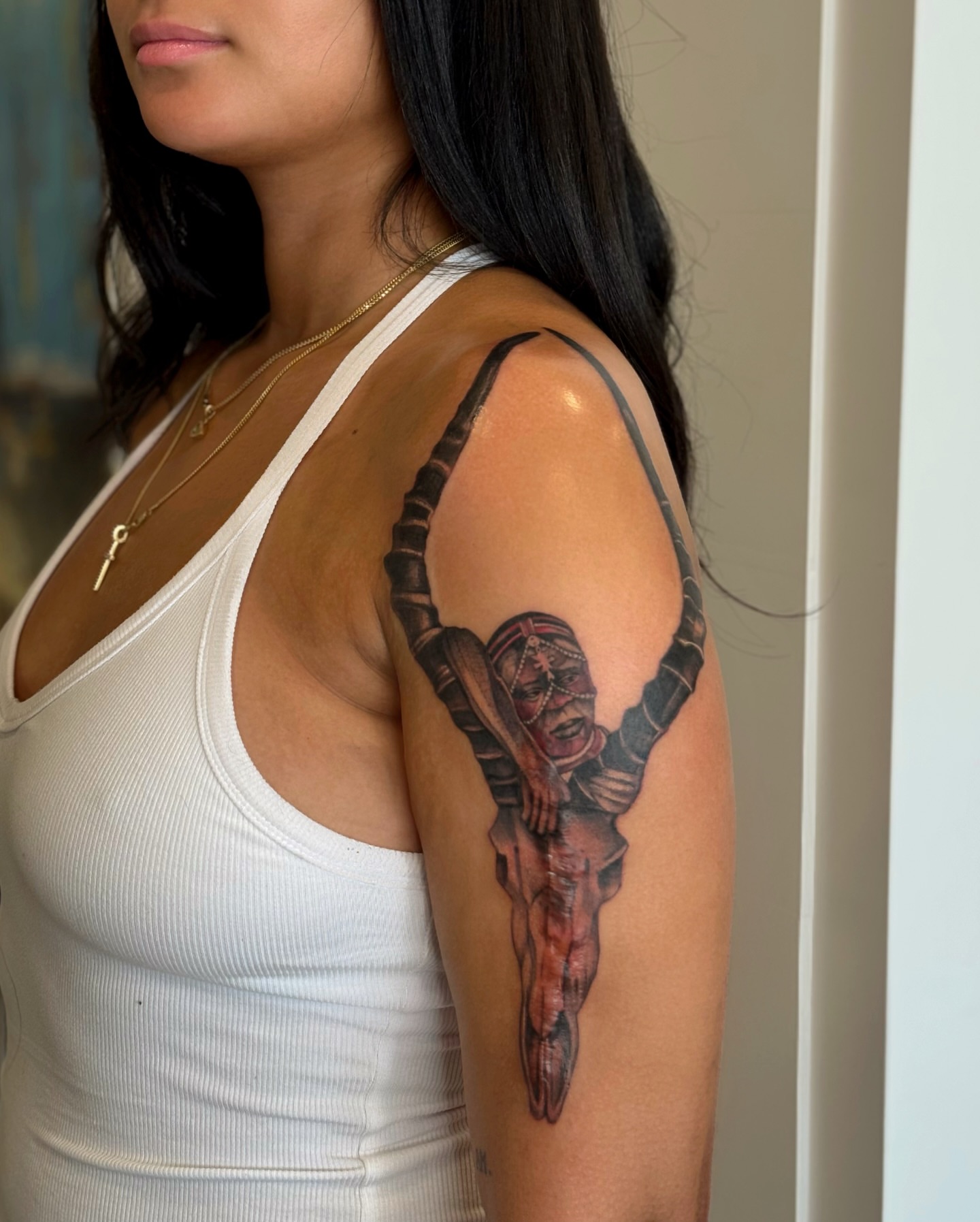 Tattoo by @mjtattoonyc — realism, dark_realism