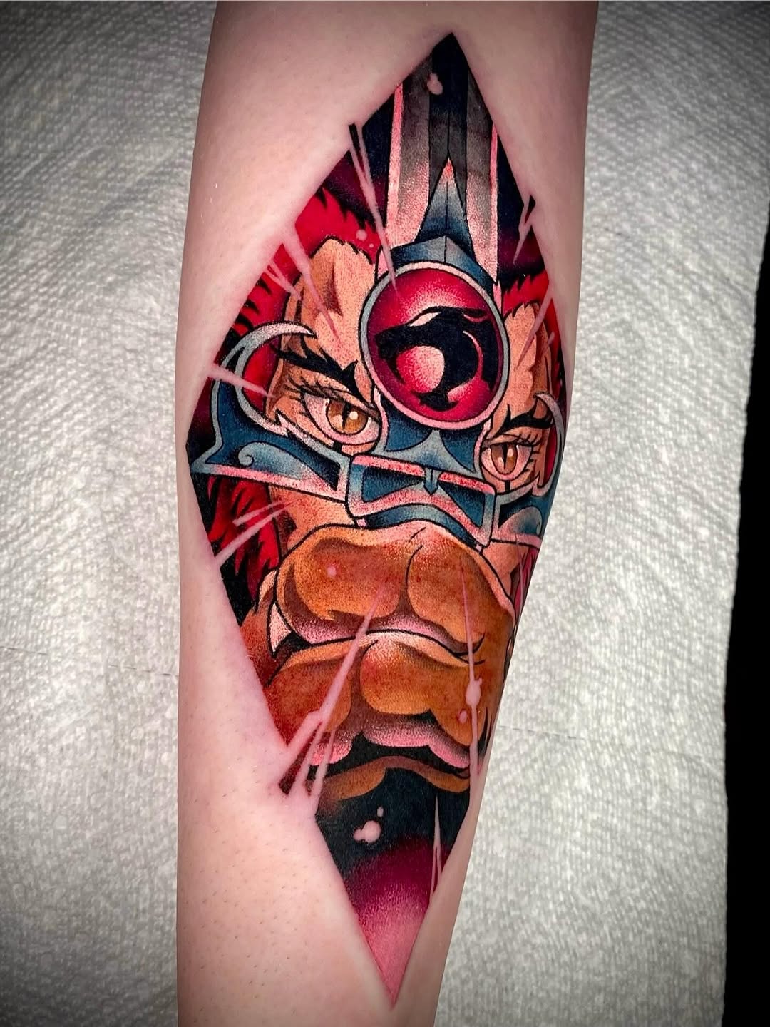 Tattoo by @whipshade_wiz — new_school, anime
