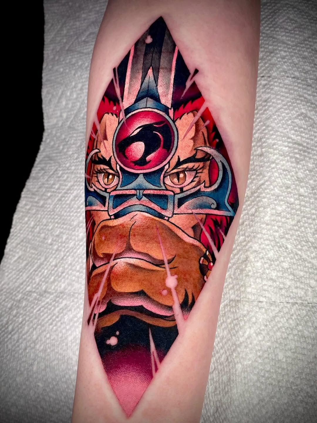 Tattoo by @whipshade_wiz — new_school, anime