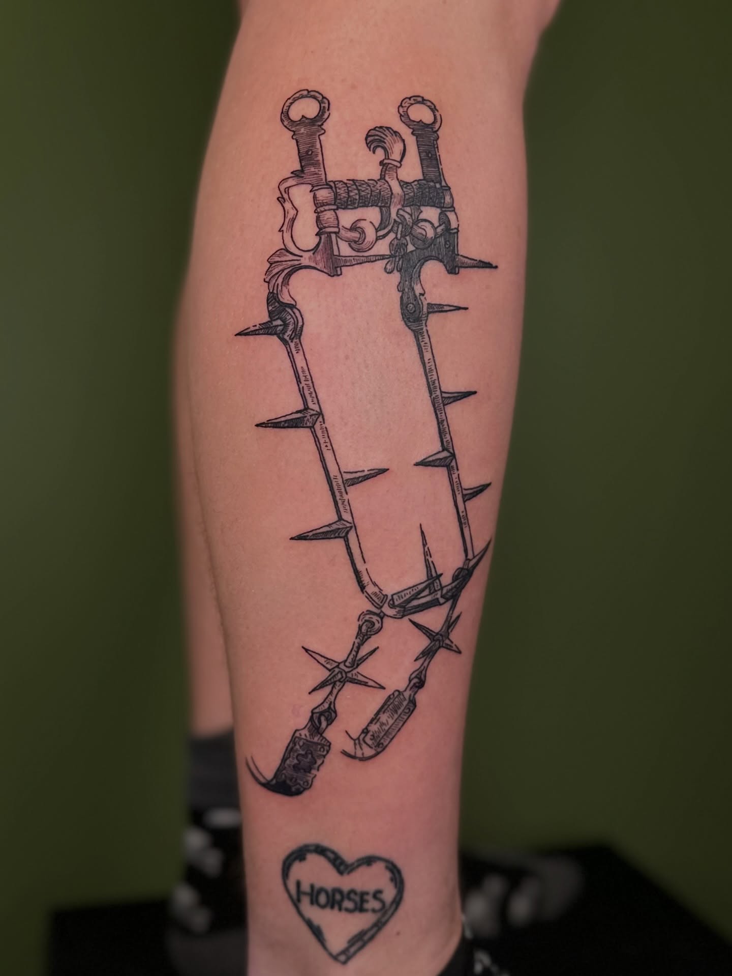 Tattoo by @tapiotats — black_and_grey