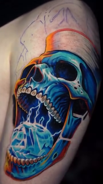 Tattoo by @inkcredible_tattoo_vb β realism, dark_realism