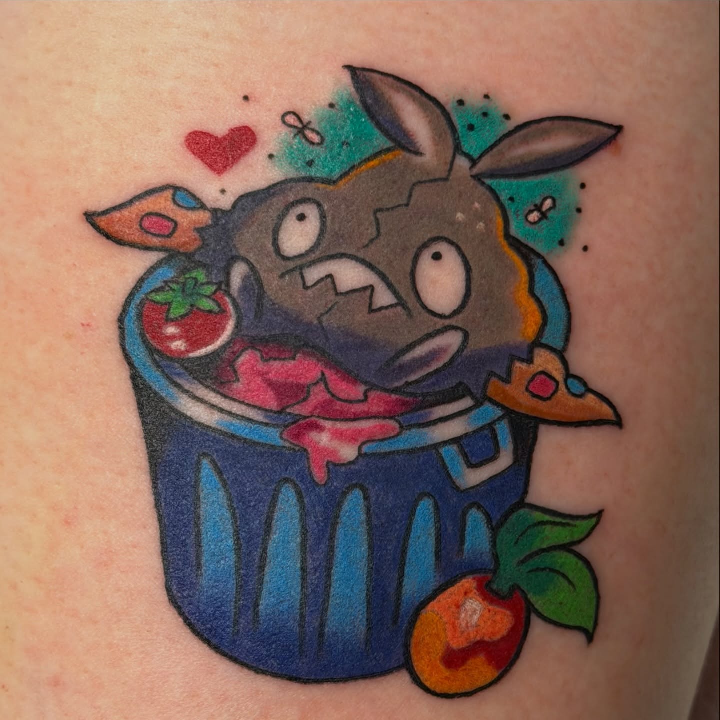 Tattoo by @skeeter_tattss — trash_polka