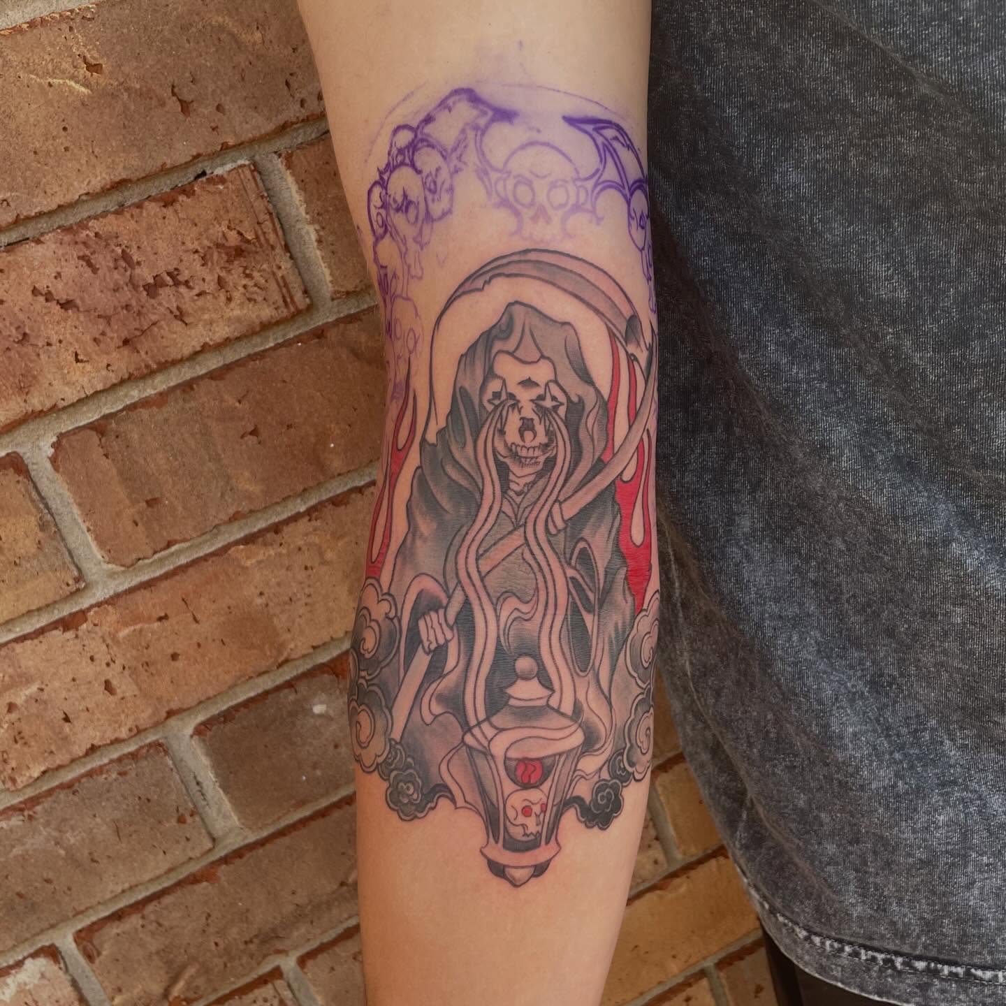 Tattoo by @bodyartbyrhiannah — dark_realism