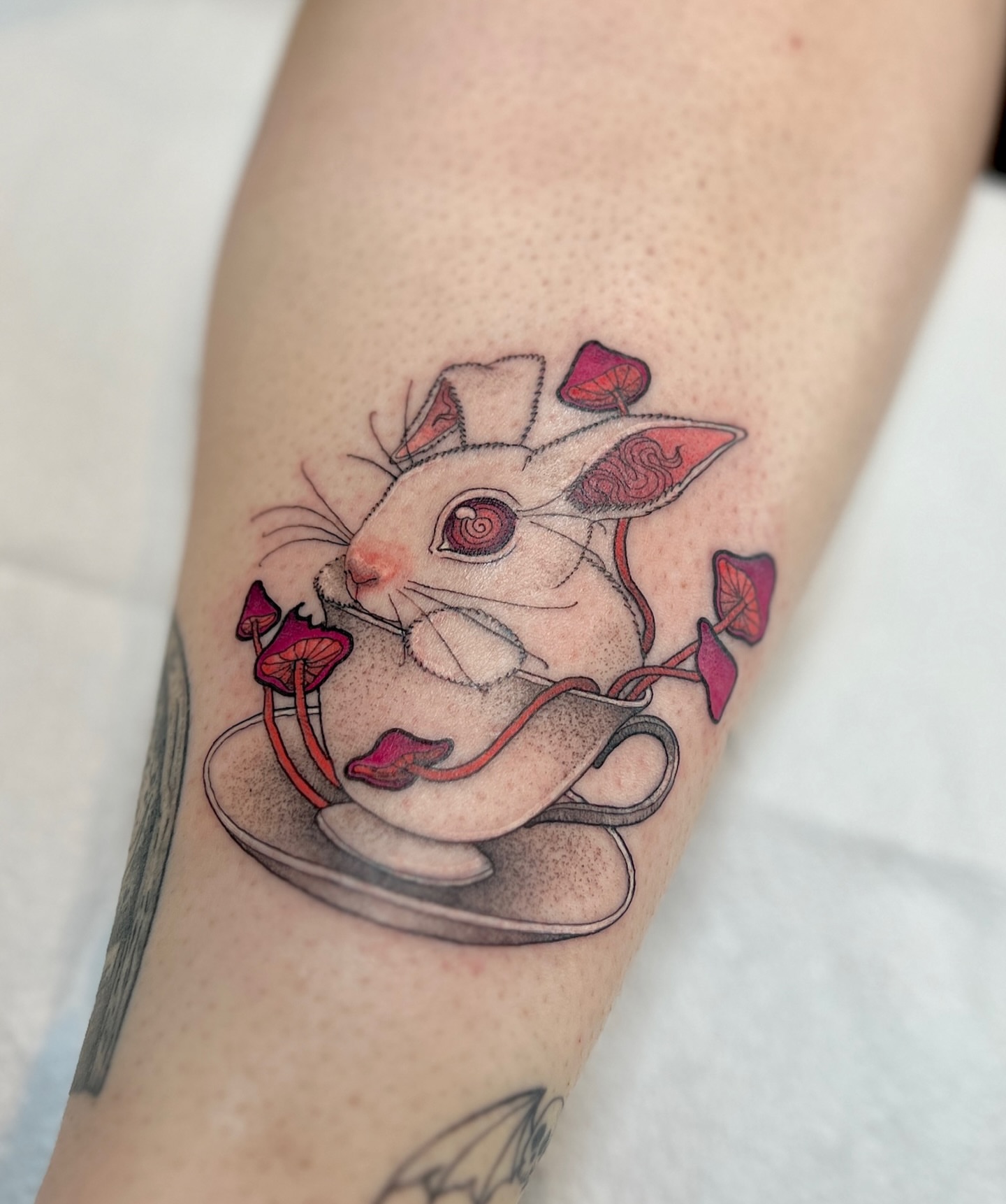 Tattoo by @patakota_ — dotwork, realism