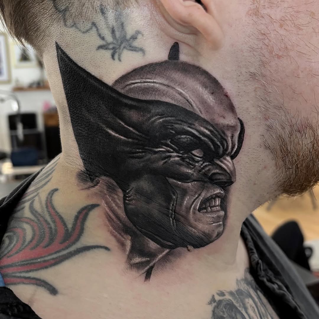Tattoo by @rustybng — realism, black_and_grey