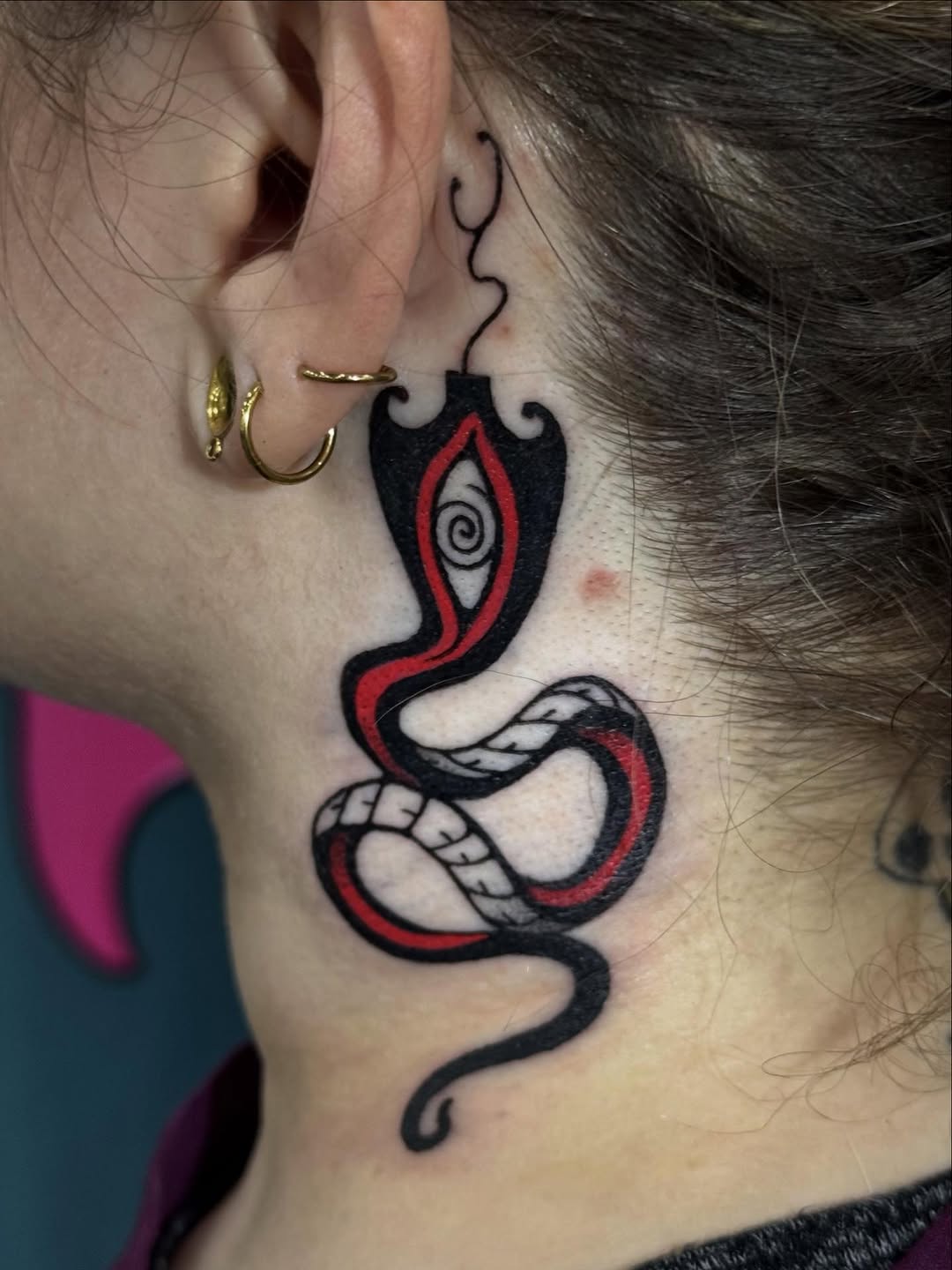 Tattoo by @l0ufio β blackwork, trash_polka