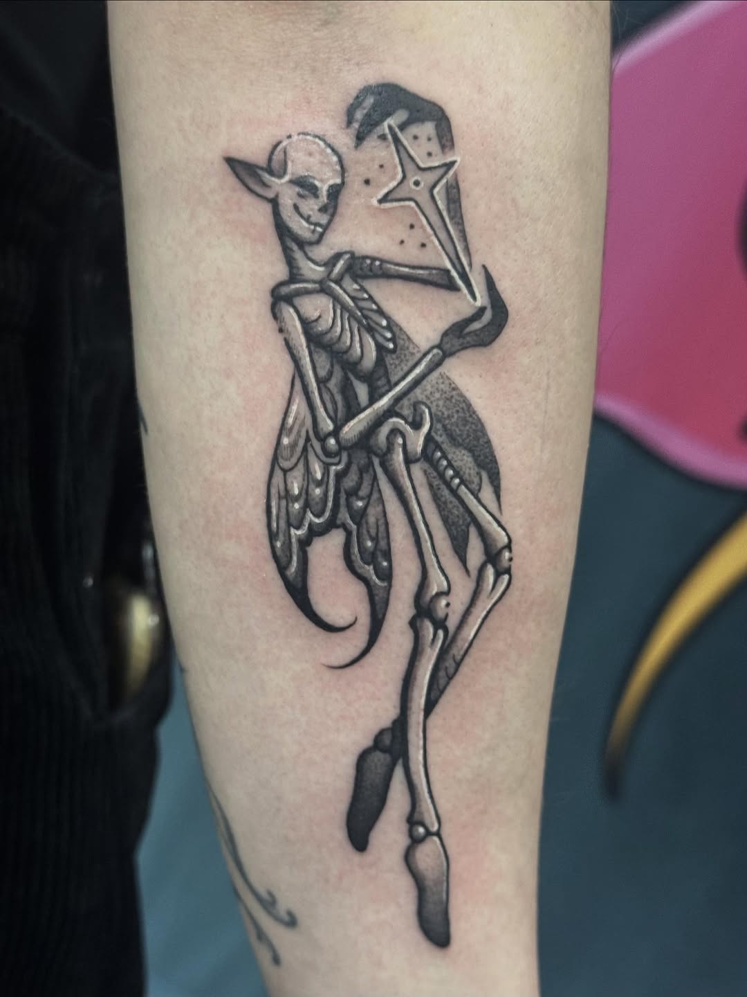 Tattoo by @l0ufio β dark_realism, black_and_grey