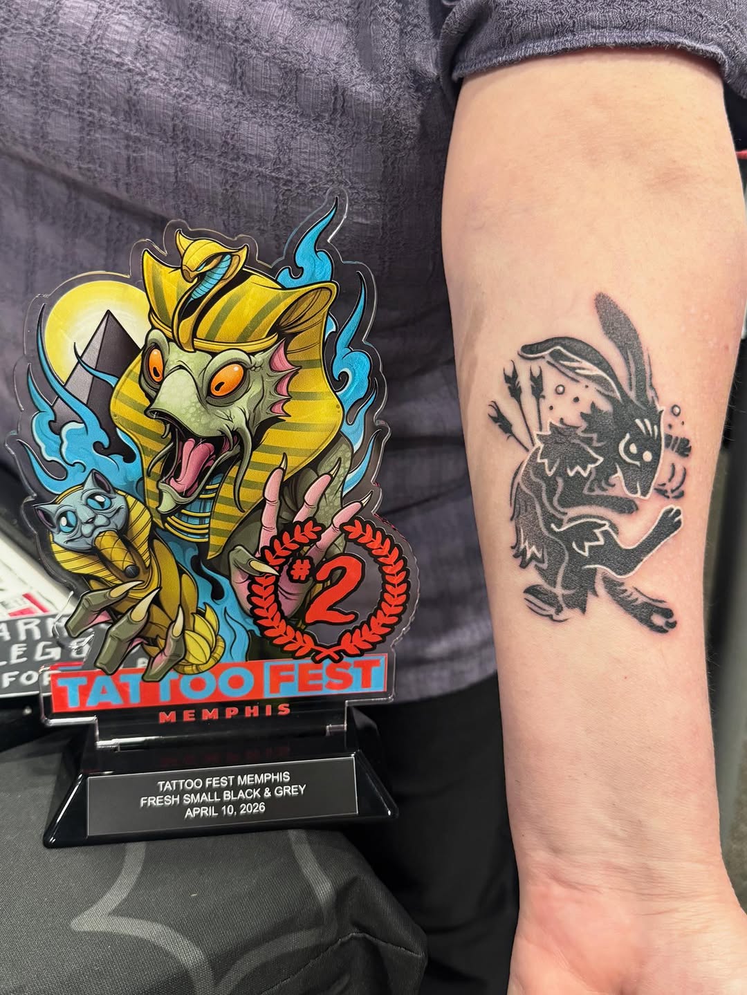 Tattoo by @l0ufio β blackwork