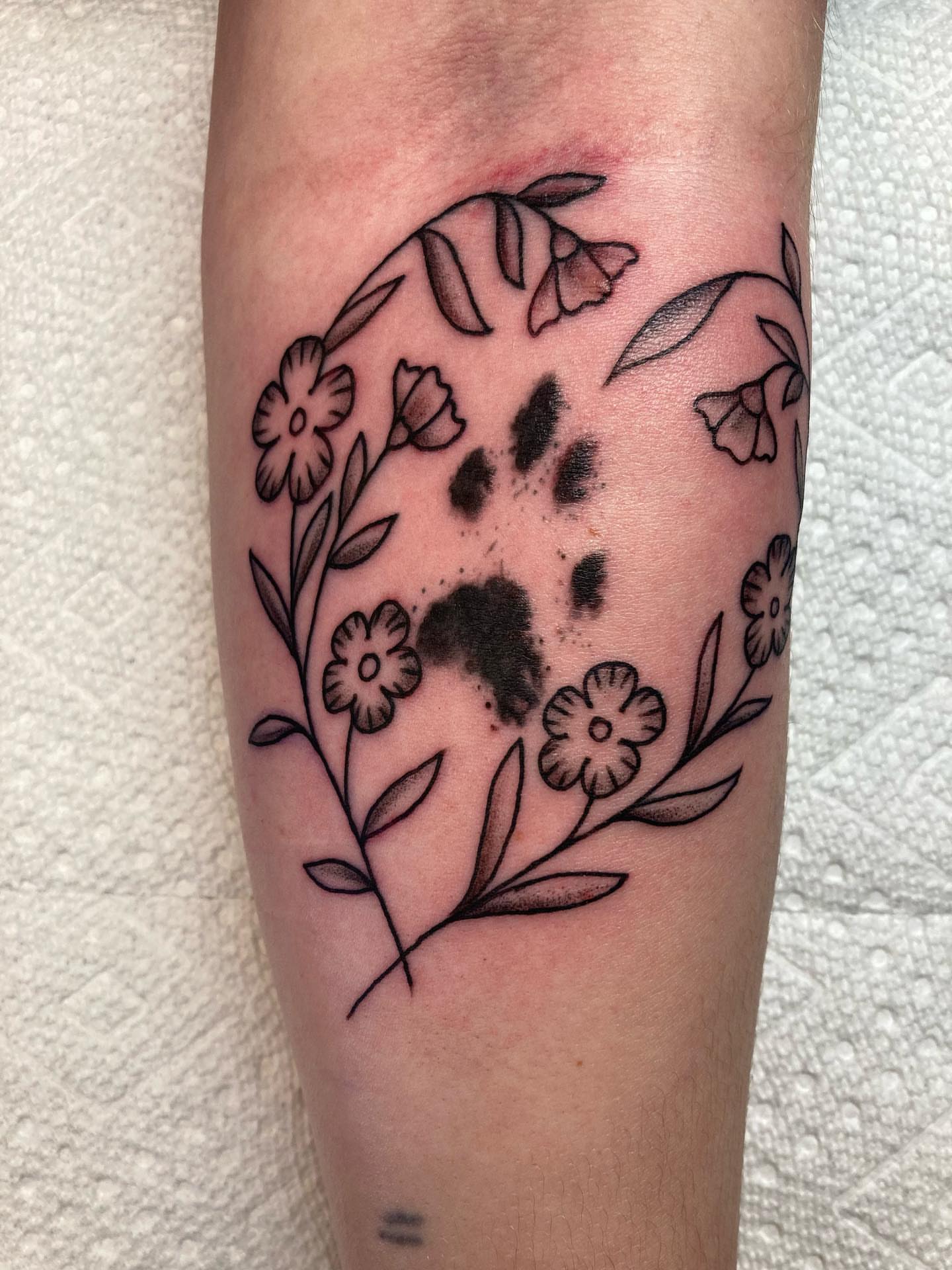 Tattoo by @jessewortheytattoo — black_and_grey