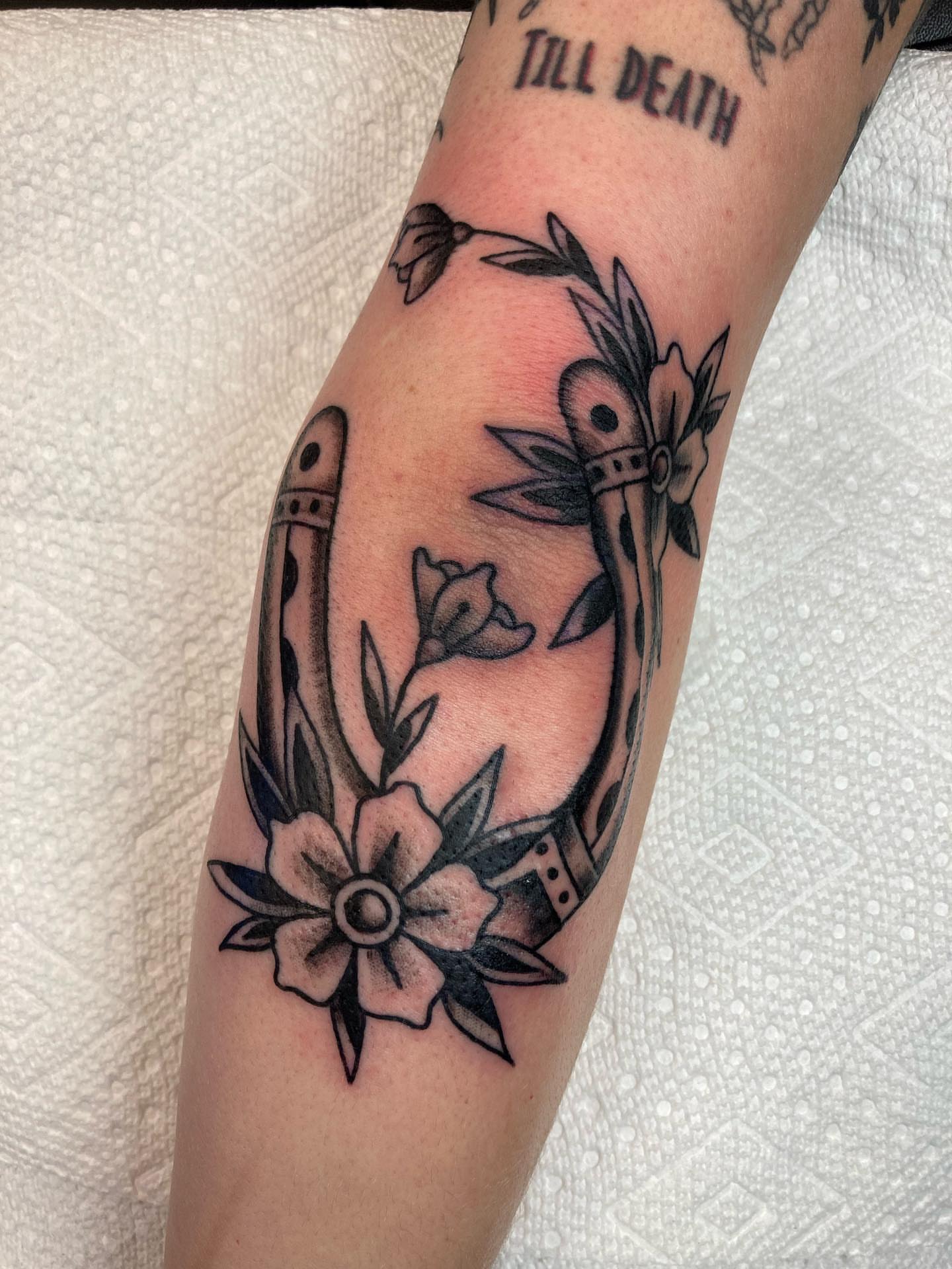 Tattoo by @jessewortheytattoo — american_traditional, black_and_grey