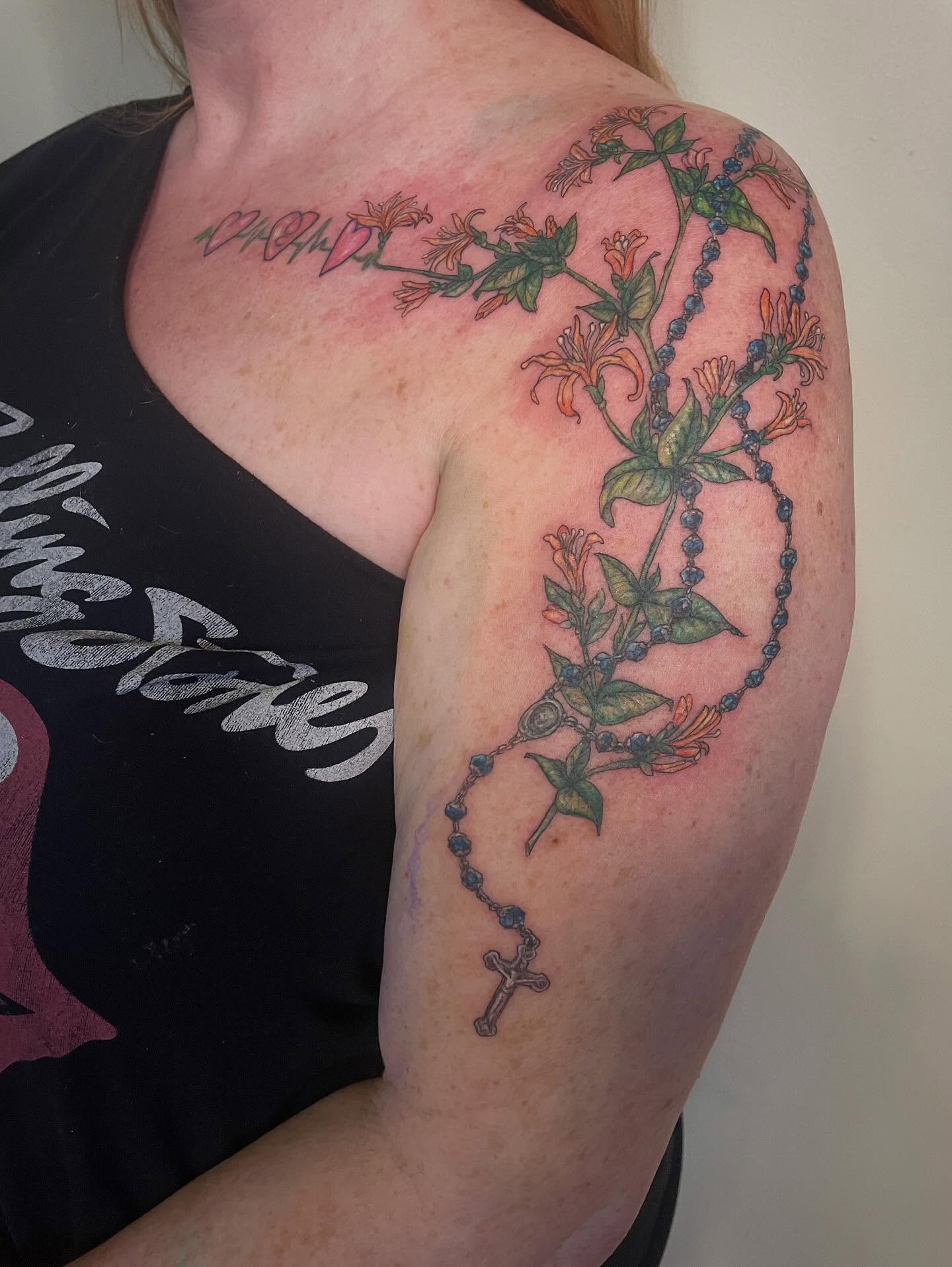 Tattoo by @mstarkweatherart — new_school, realism