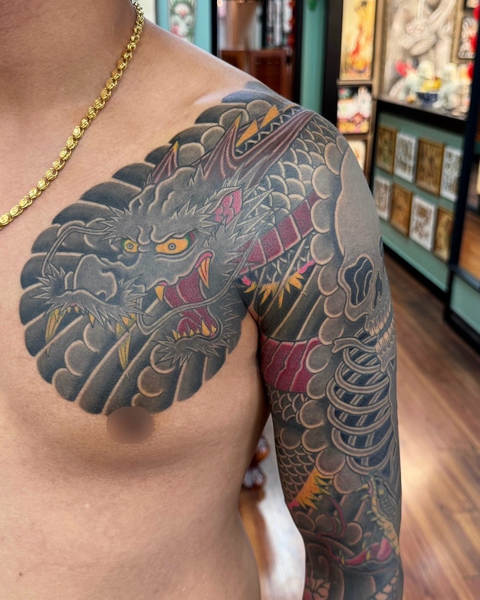 Tattoo by @baku_irezumi — japanese_irezumi
