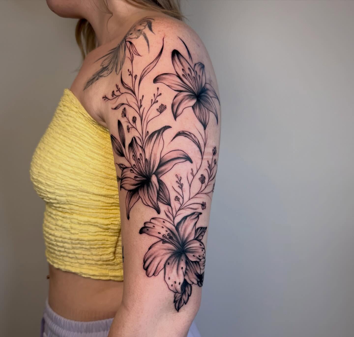 Tattoo by @islestattoos — black_and_grey