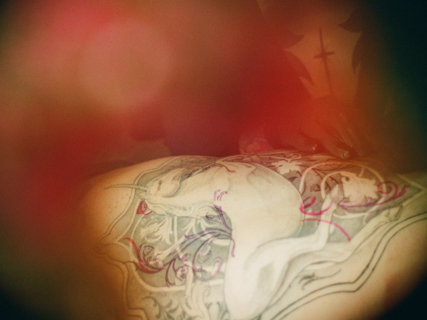 Tattoo by @esauuce — illustrative, anime