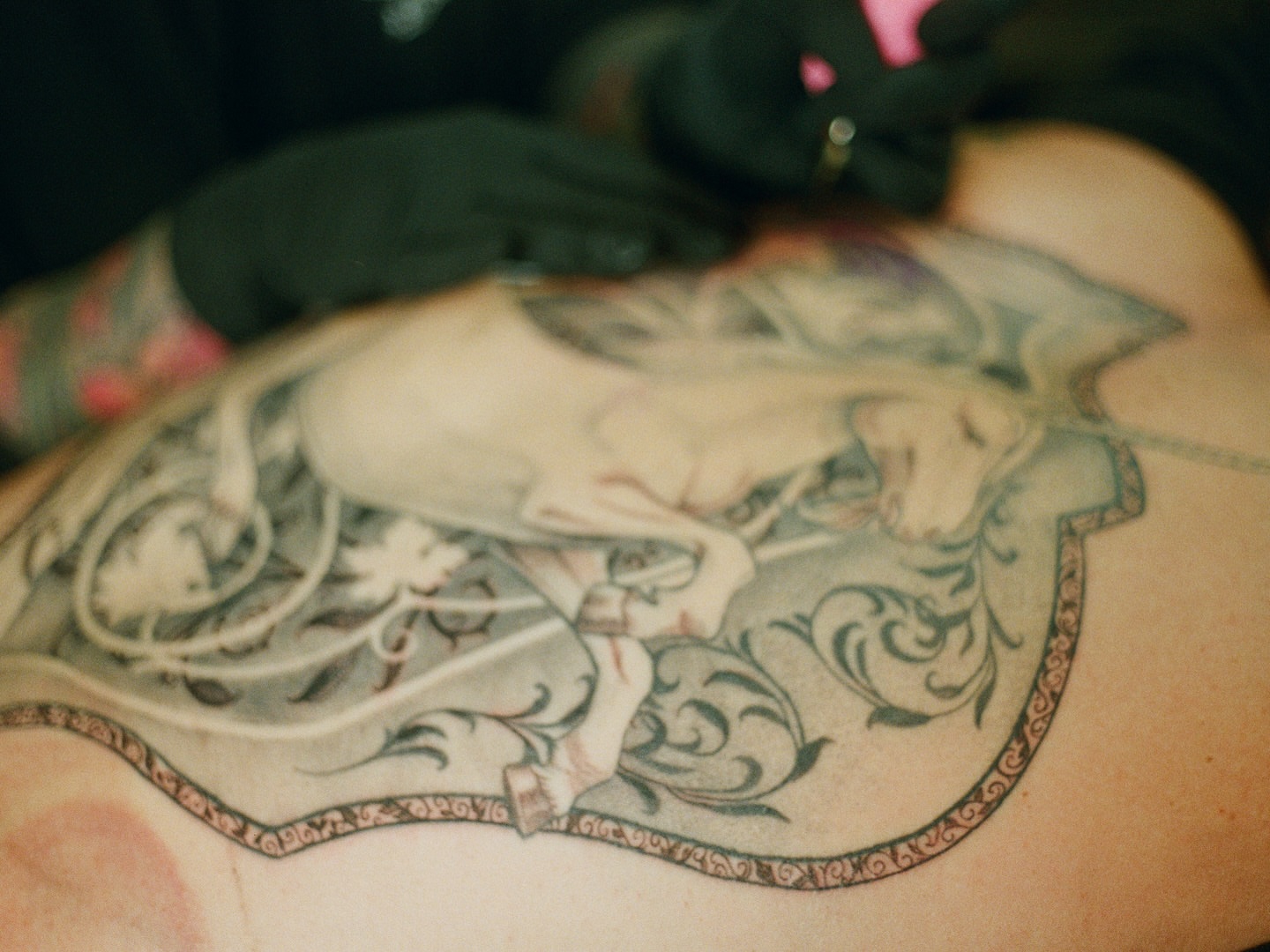Tattoo by @esauuce — realism, ornamental