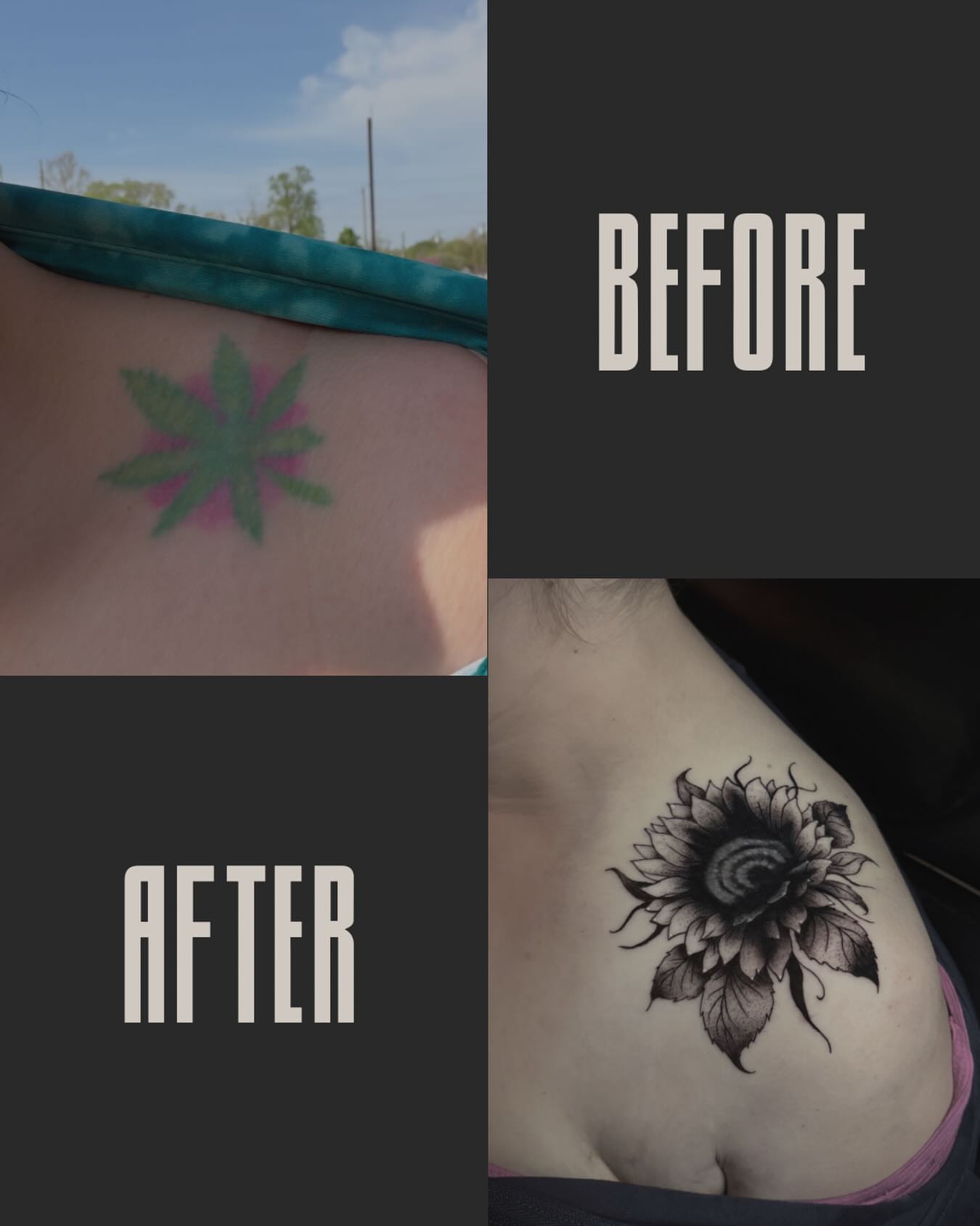 Tattoo by @spikes.and.daisies — black_and_grey