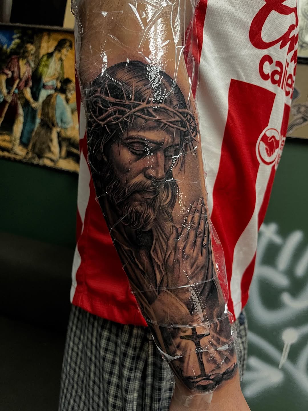 Realism tattoo on the forearm by Denver Tattoo Artist