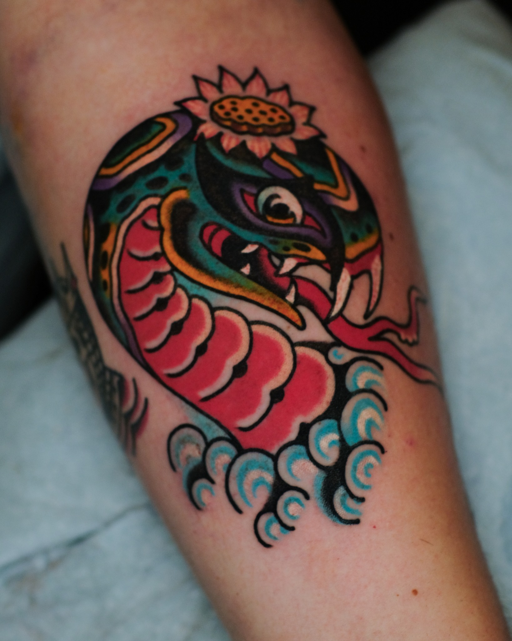 Tattoo by @closedhands — american_traditional