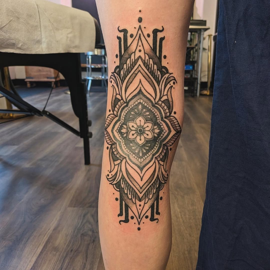 Tattoo by @leah.g.tattoos — geometric, ornamental