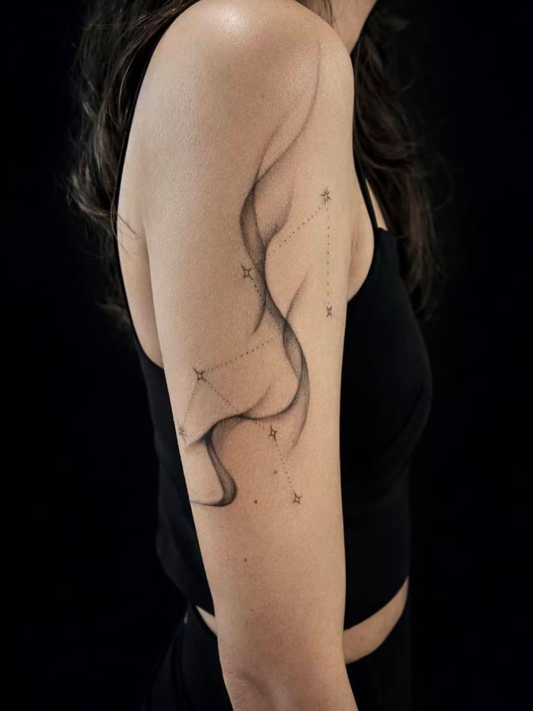 Tattoo by @baronart_david — fine_line, dotwork