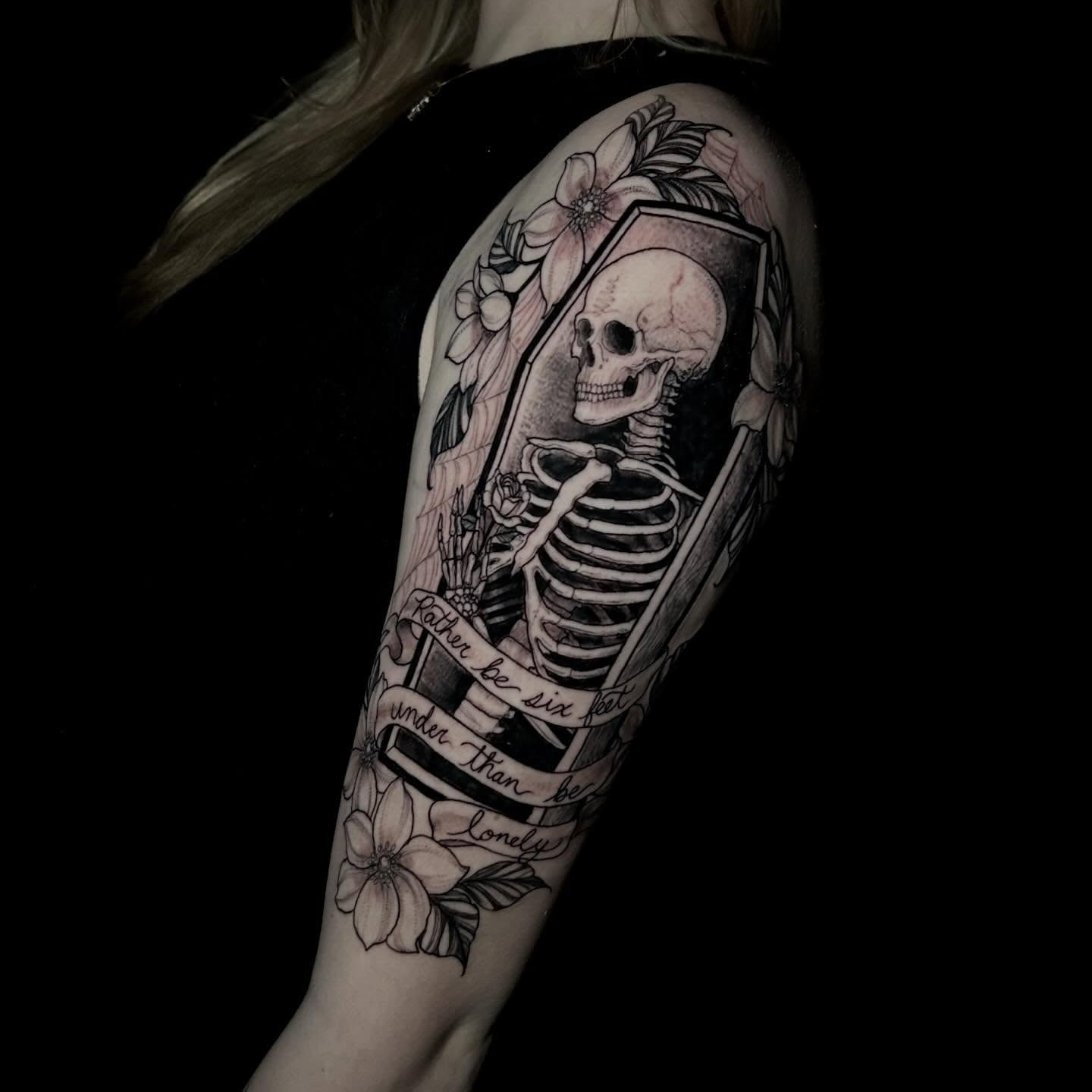 Tattoo by @ashleemshar — black_and_grey, realism