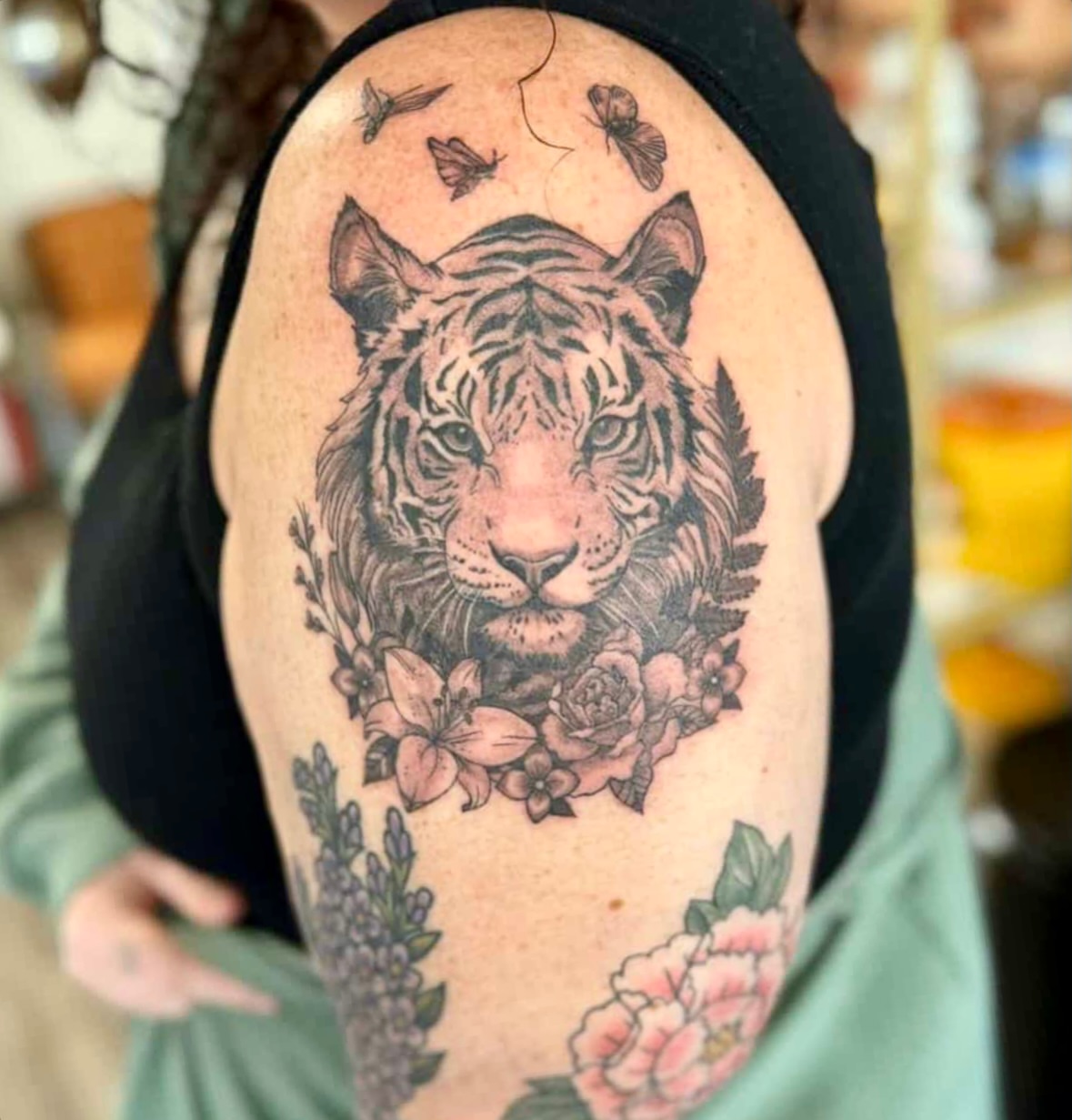 Tattoo by @denictattoos — realism, black_and_grey