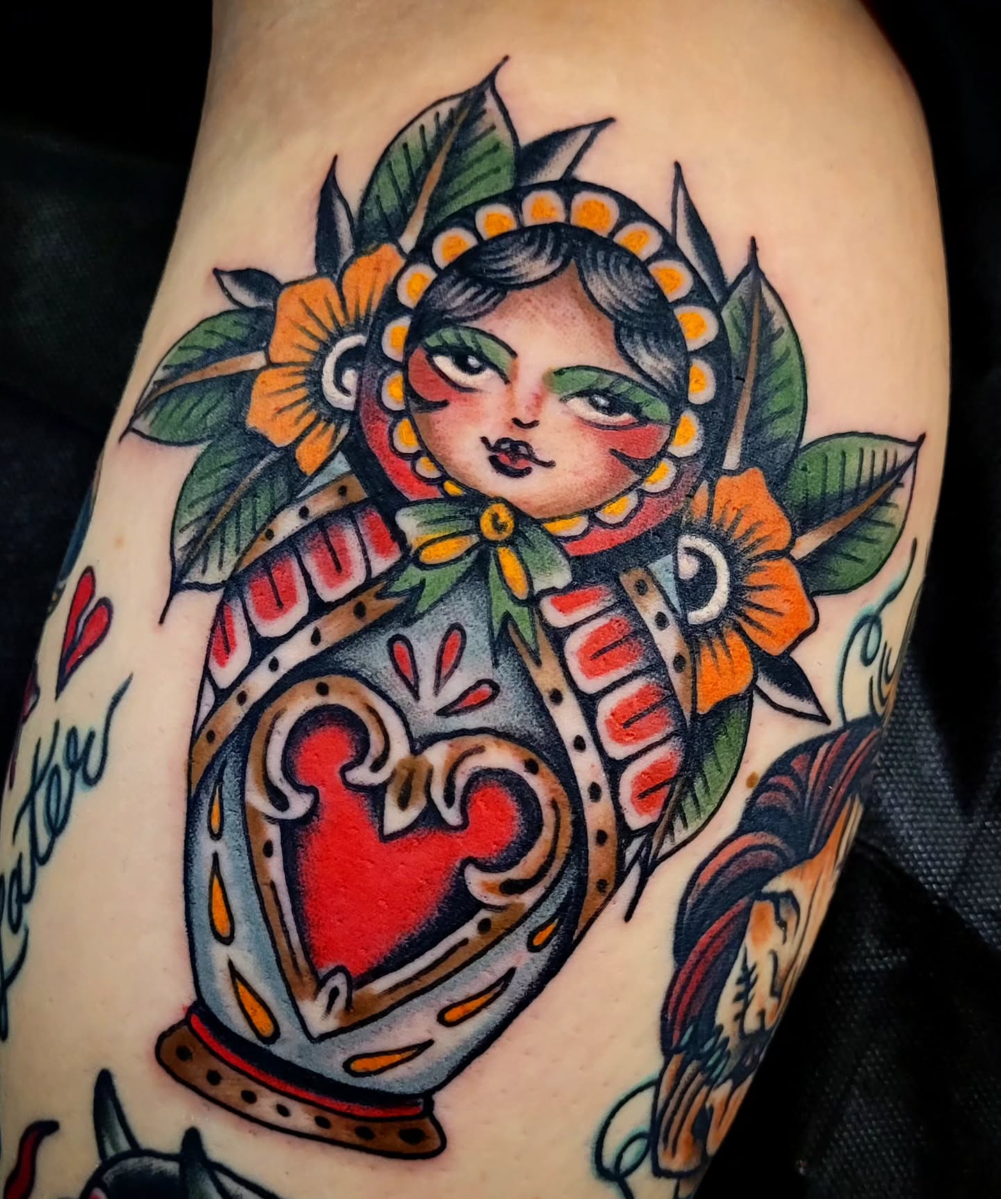 Tattoo by @werexwolf — american_traditional