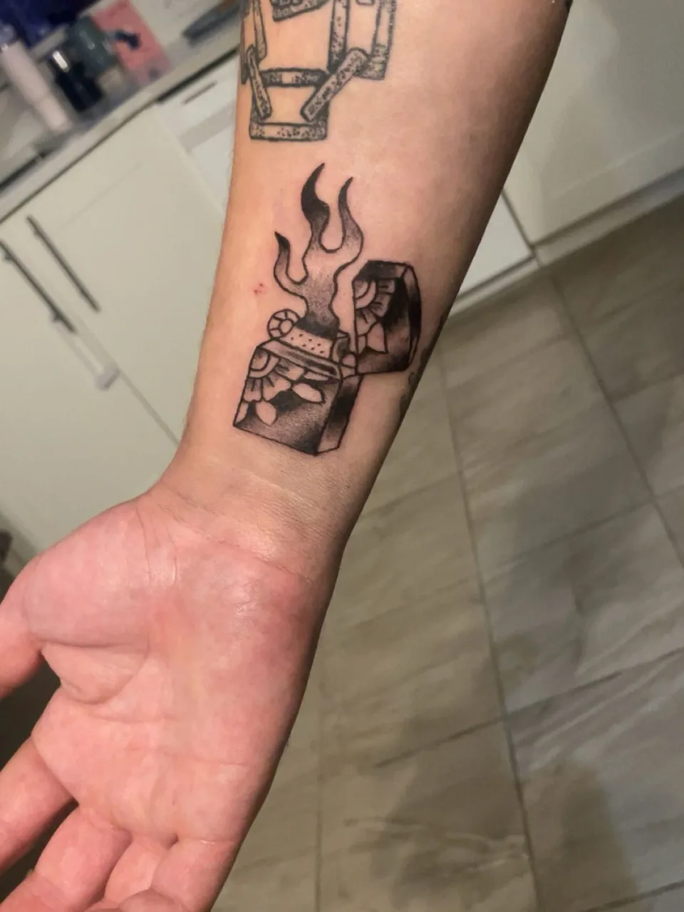 Tattoo by @redtideink — black_and_grey