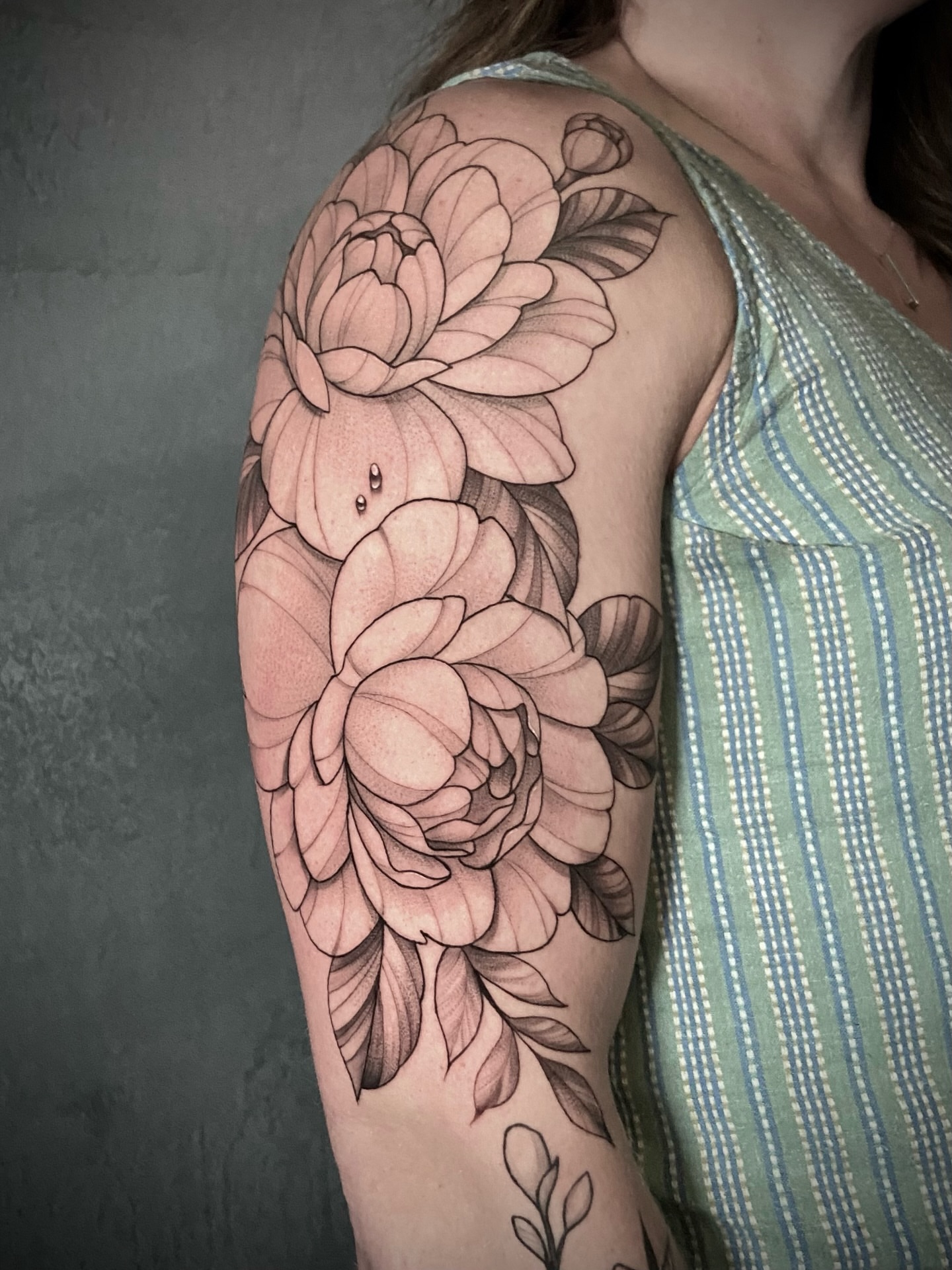 Tattoo by @byrd_tattoos — black_and_grey, realism