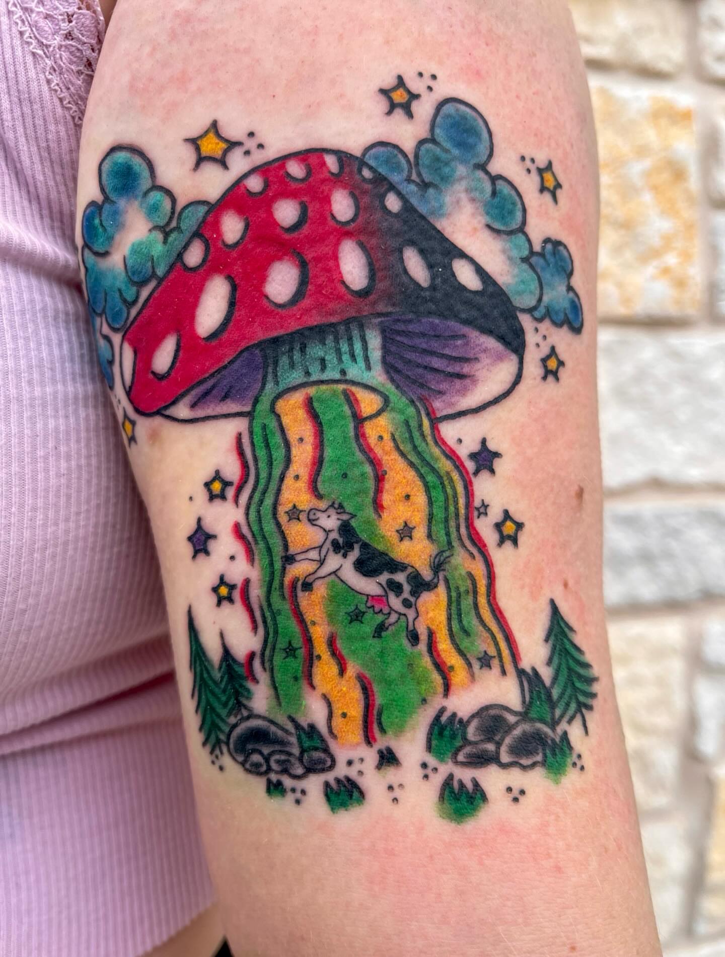 Tattoo by @mia_tatilla — new_school, illustrative