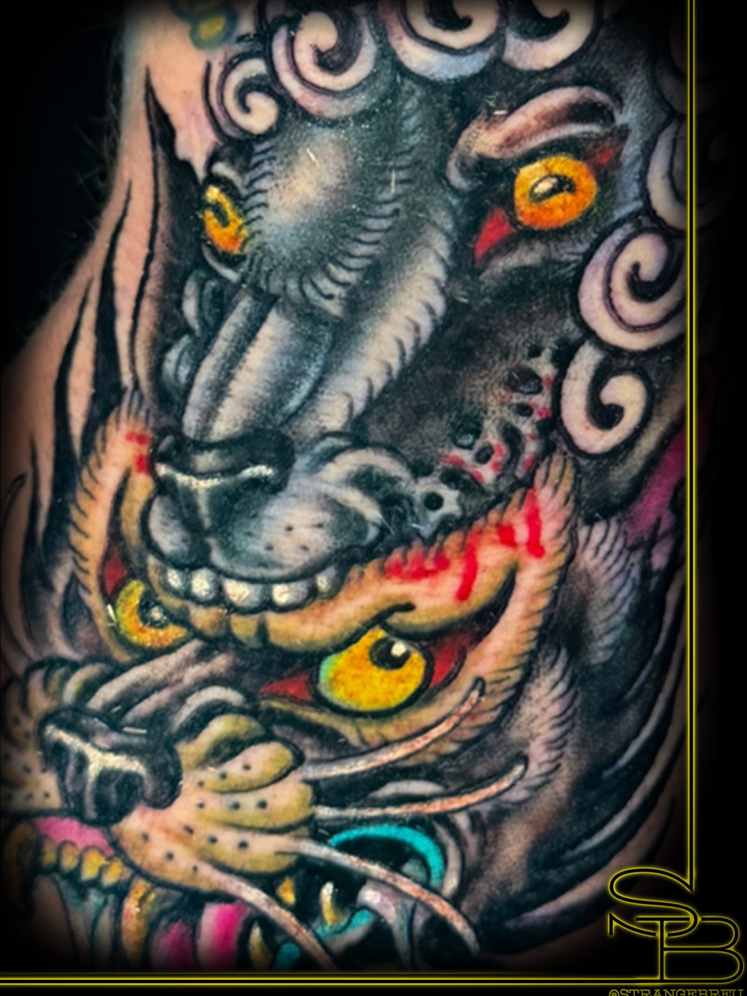 Tattoo by @strangebreu — japanese_irezumi