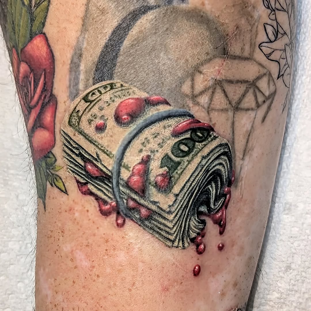 Tattoo by @jessica_fleischman — realism, black_and_grey