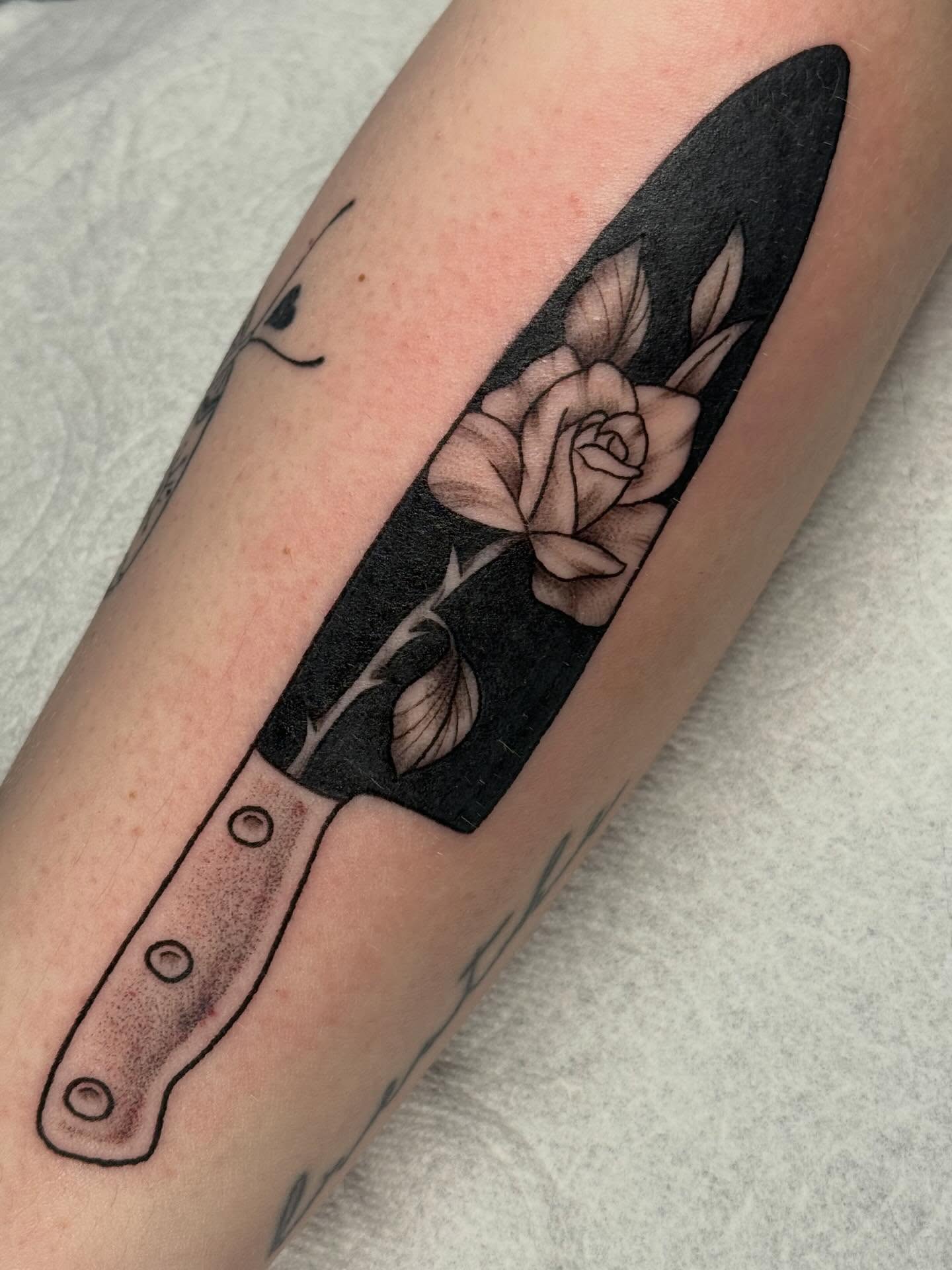 Tattoo by @blackopalinktattoos โ dotwork, black_and_grey