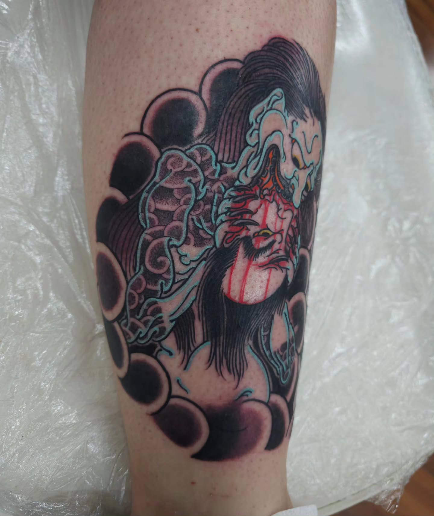 Tattoo by @horikitattoos — japanese_irezumi