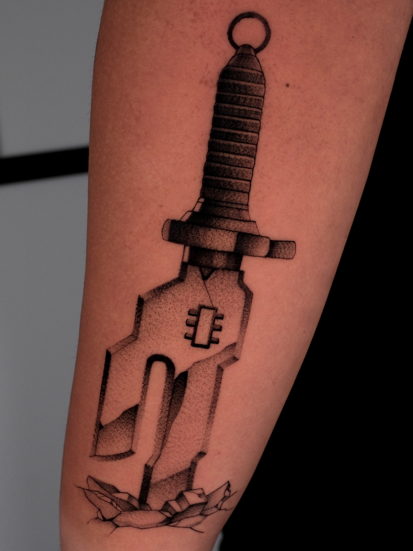 Tattoo by @yakir.tattooer — dotwork