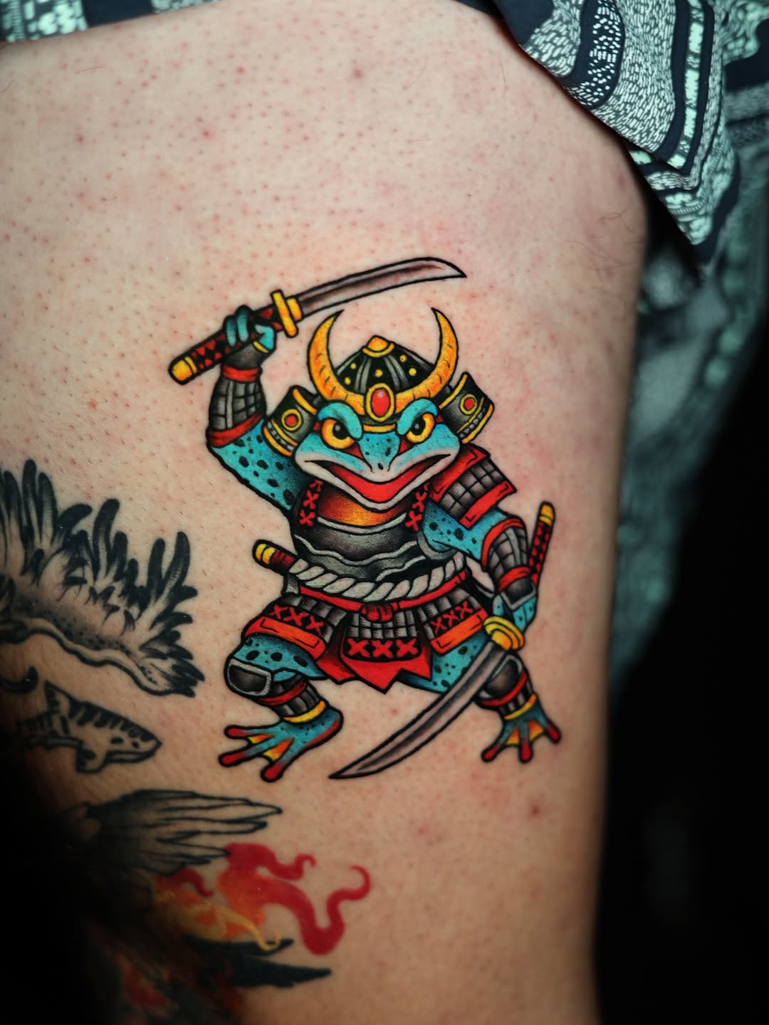 Tattoo by @jpg_tattoo — american_traditional, neo_traditional