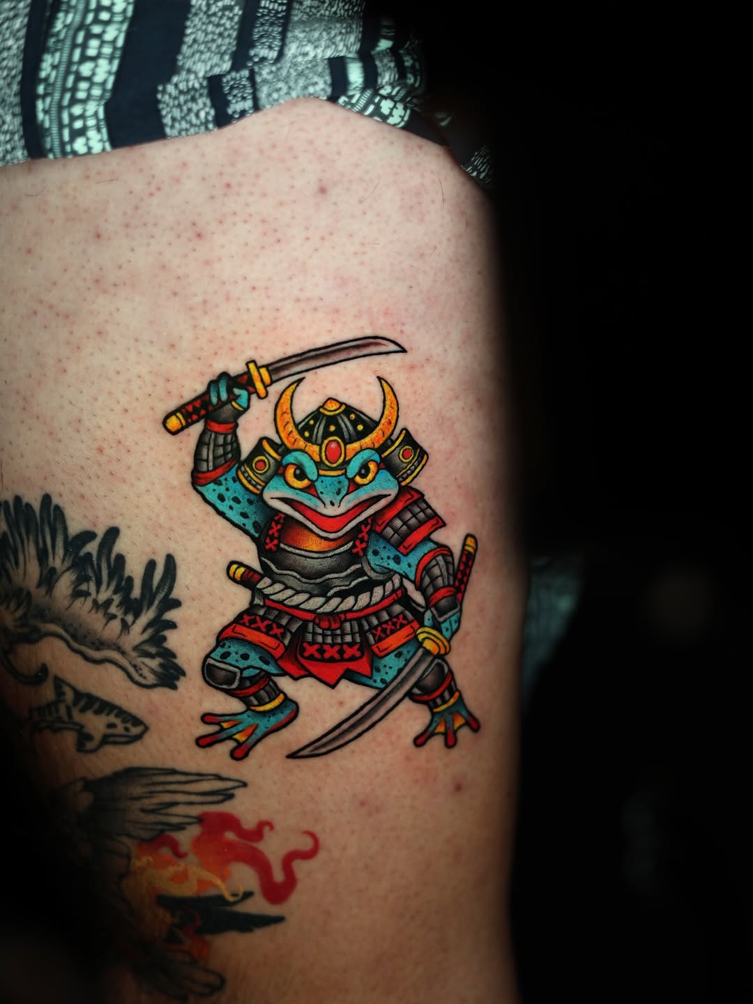 Tattoo by @jpg_tattoo — american_traditional, neo_traditional
