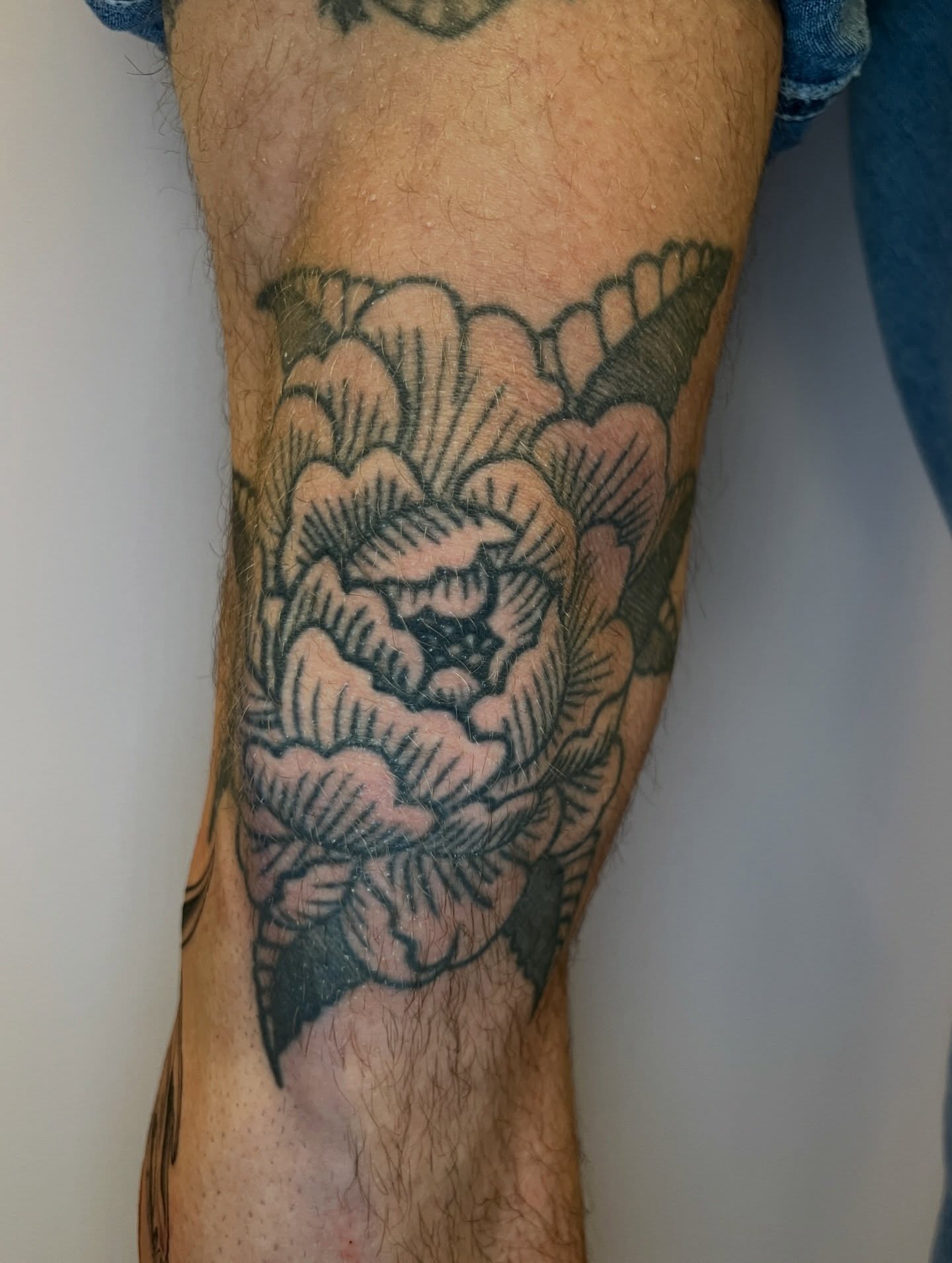Tattoo by @shashonna — black_and_grey
