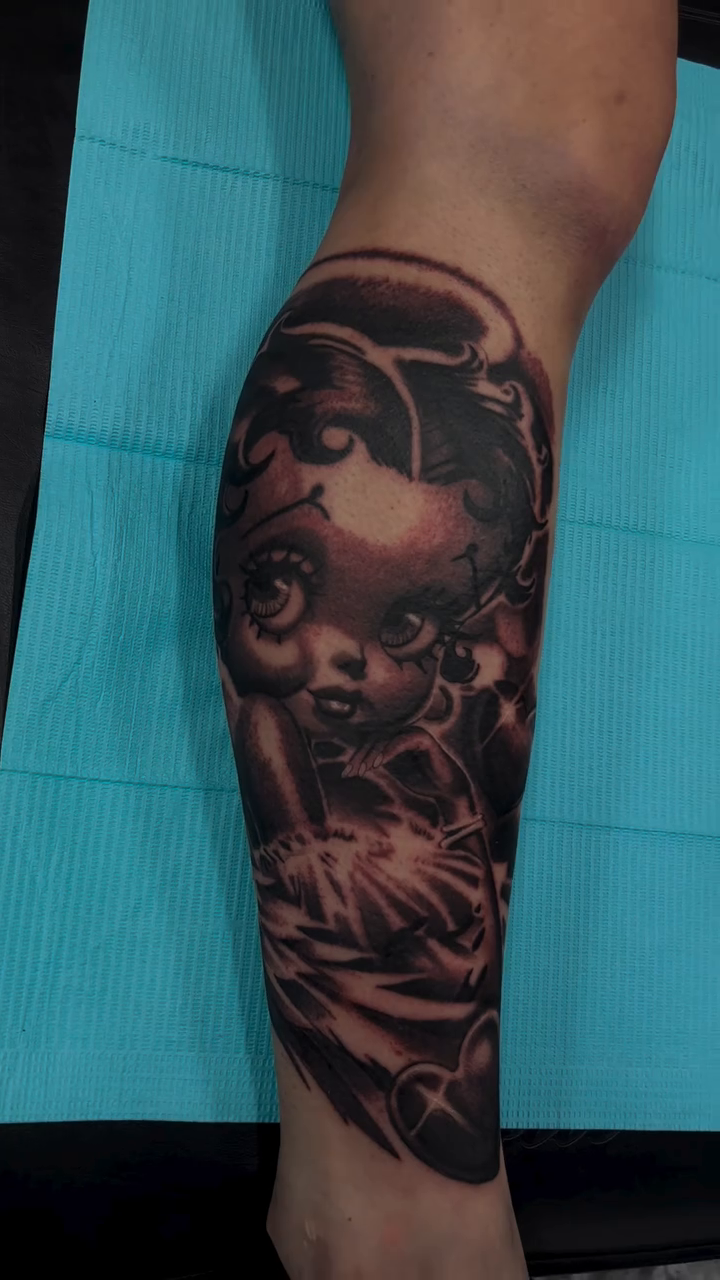 Tattoo by @tattsbyjefe β black_and_grey, realism