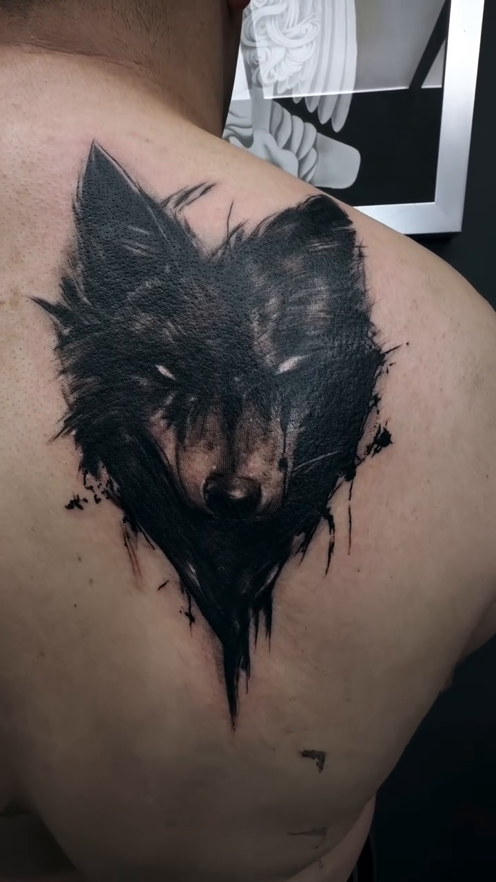 Tattoo by @ink_m4gic12 — blackwork, dark_realism