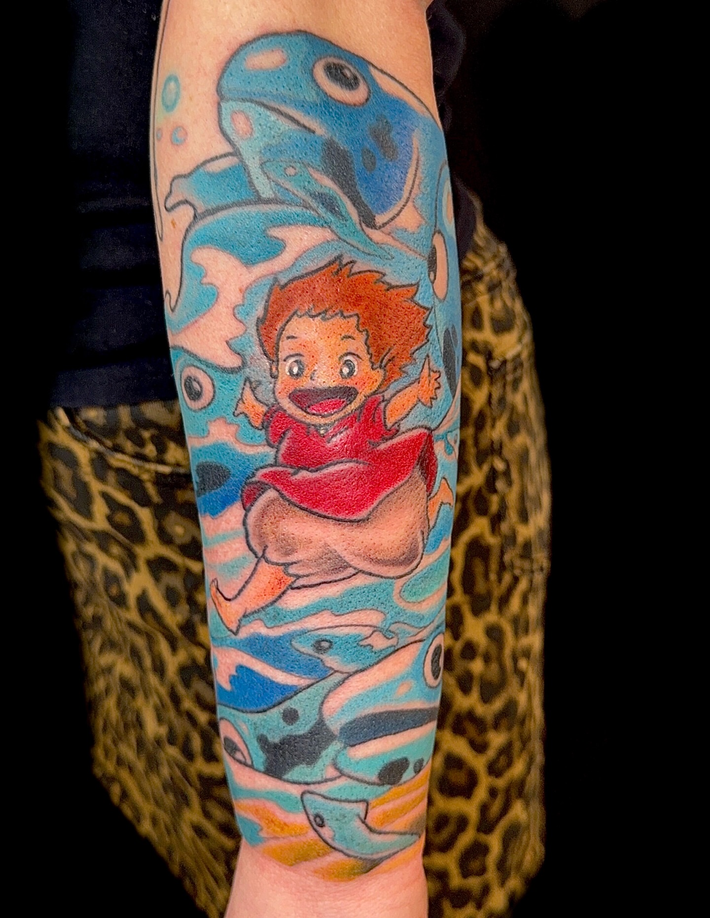 Tattoo by @tattoocoupdetat — anime
