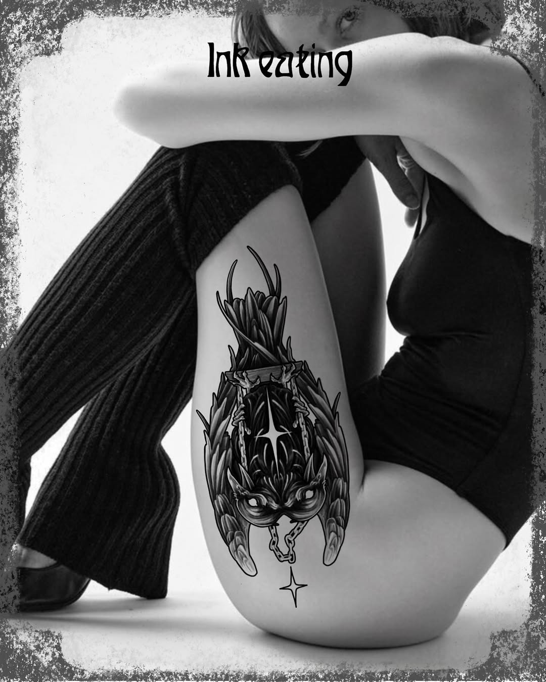 Tattoo by @ink_eating β dark_realism, blackwork