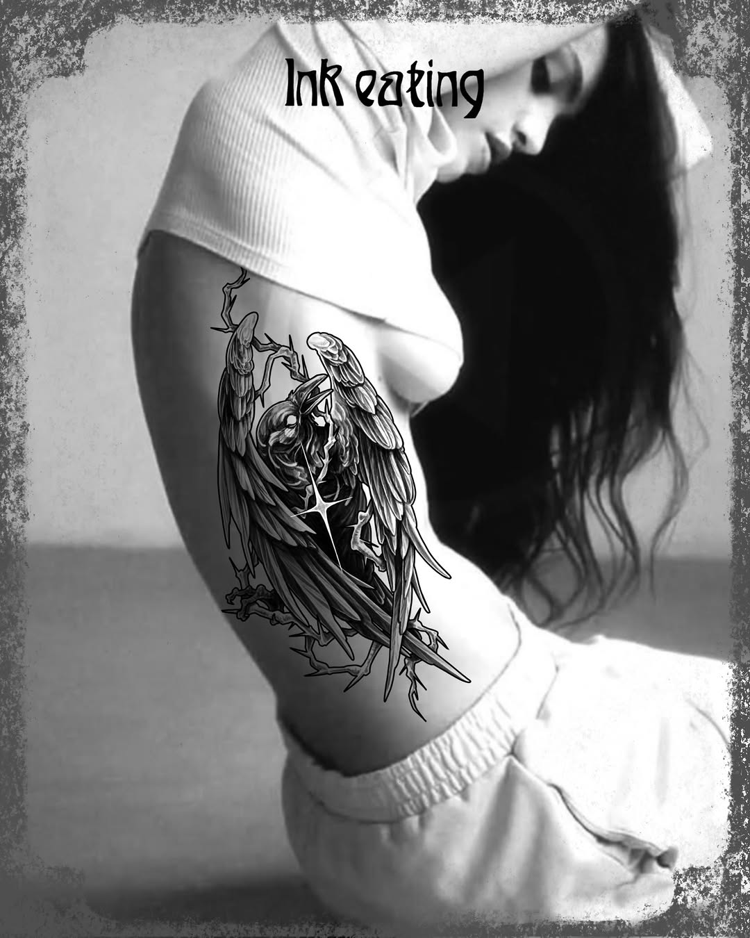 Tattoo by @ink_eating β dark_realism, blackwork
