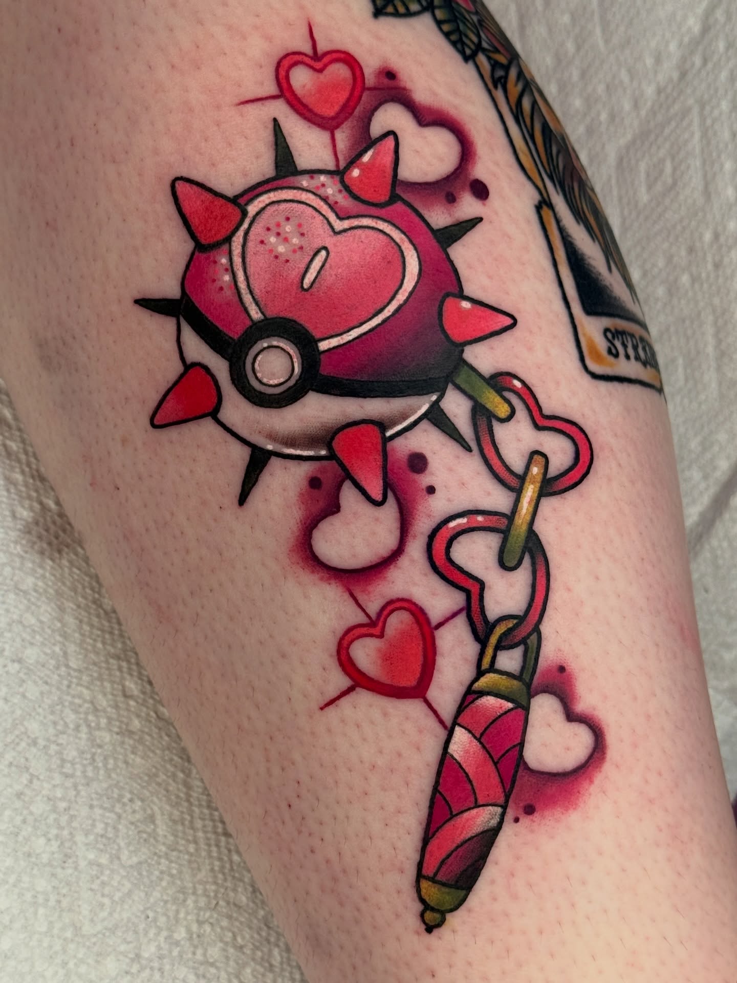 Tattoo by @41tat2angel — dotwork, realism