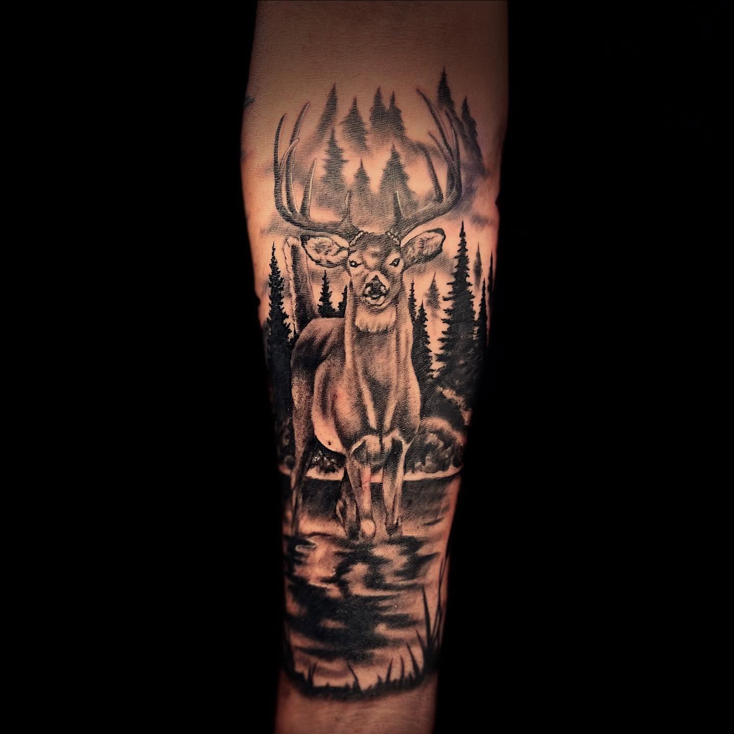 Tattoo by @ghost_world_studios — black_and_grey, realism